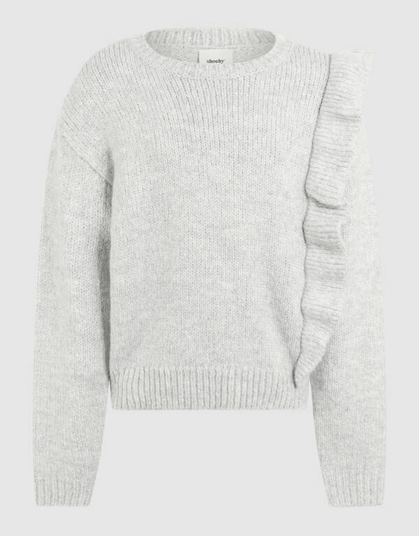 R&uuml;sch Pullover Hellgrau SHOEBY GIRLS