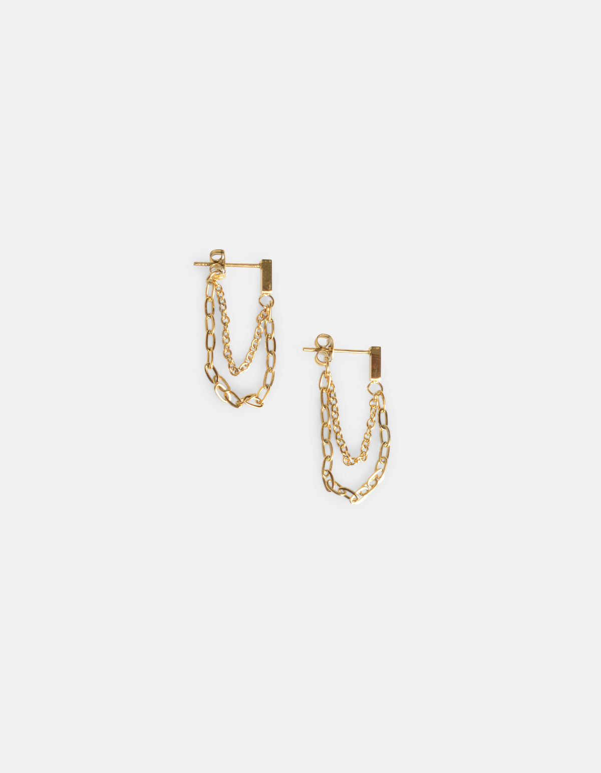 Bar Chain Ohrringe Edelstahl ACCESSOIRES SHOEBY