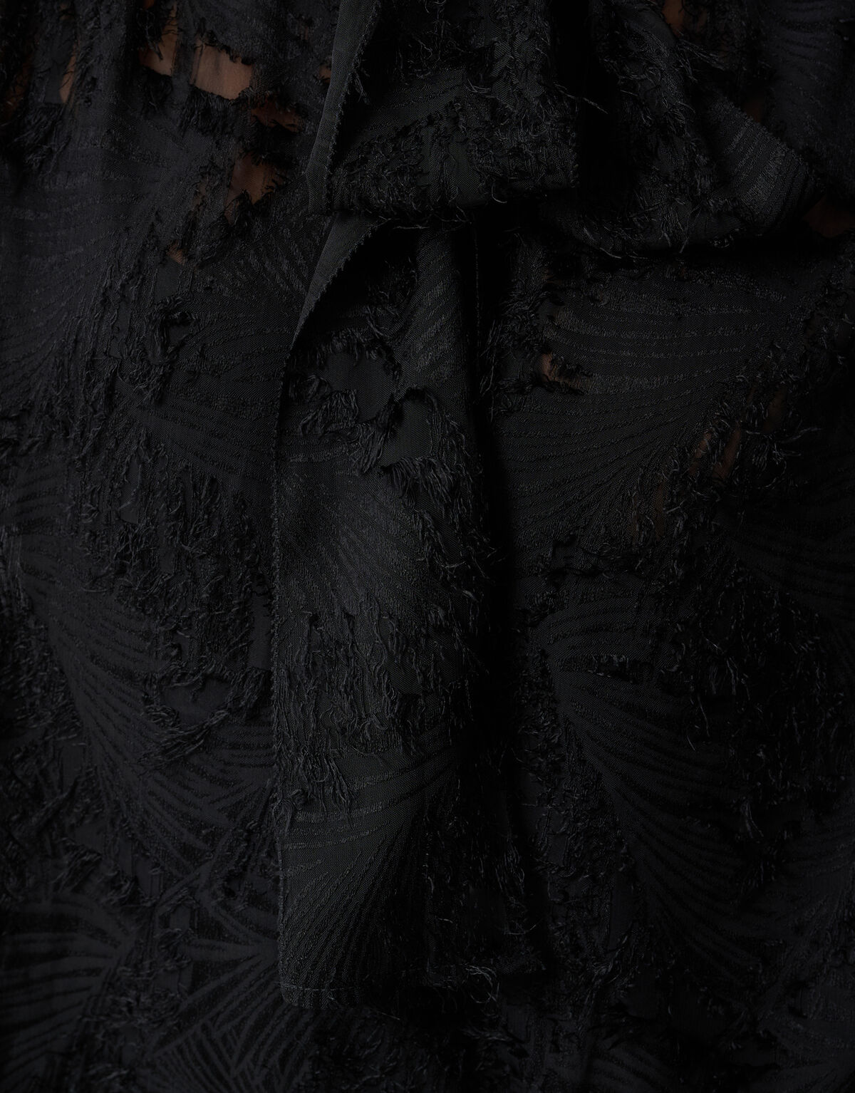 Bow Mini Dress Black SHOEBY WOMEN