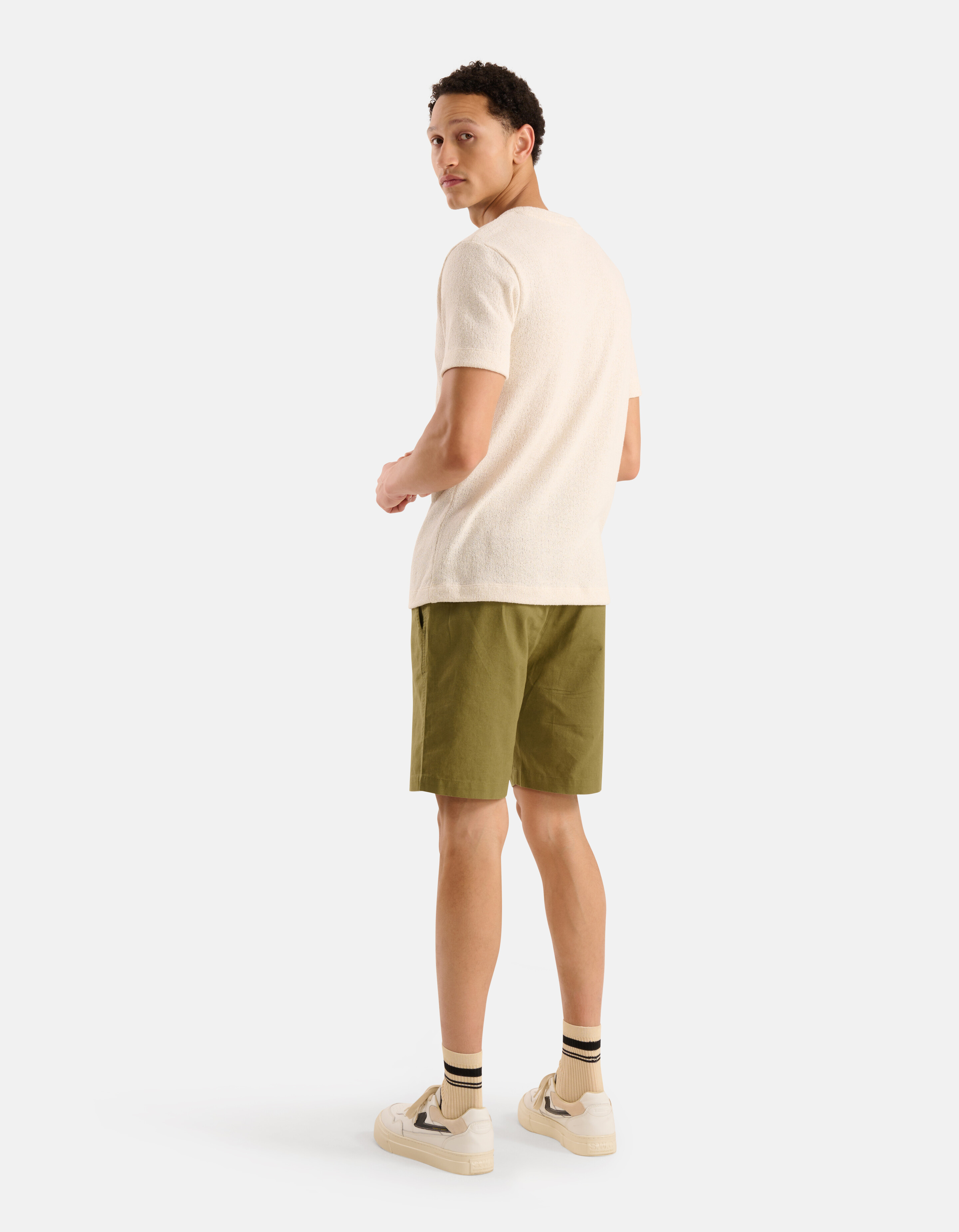 Boucle-T-Shirt Off White SHOEBY MEN
