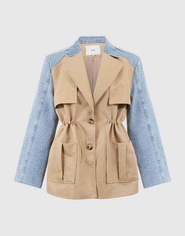 Denim Mix Jacke Blau von Mieke SHOEBY WOMEN