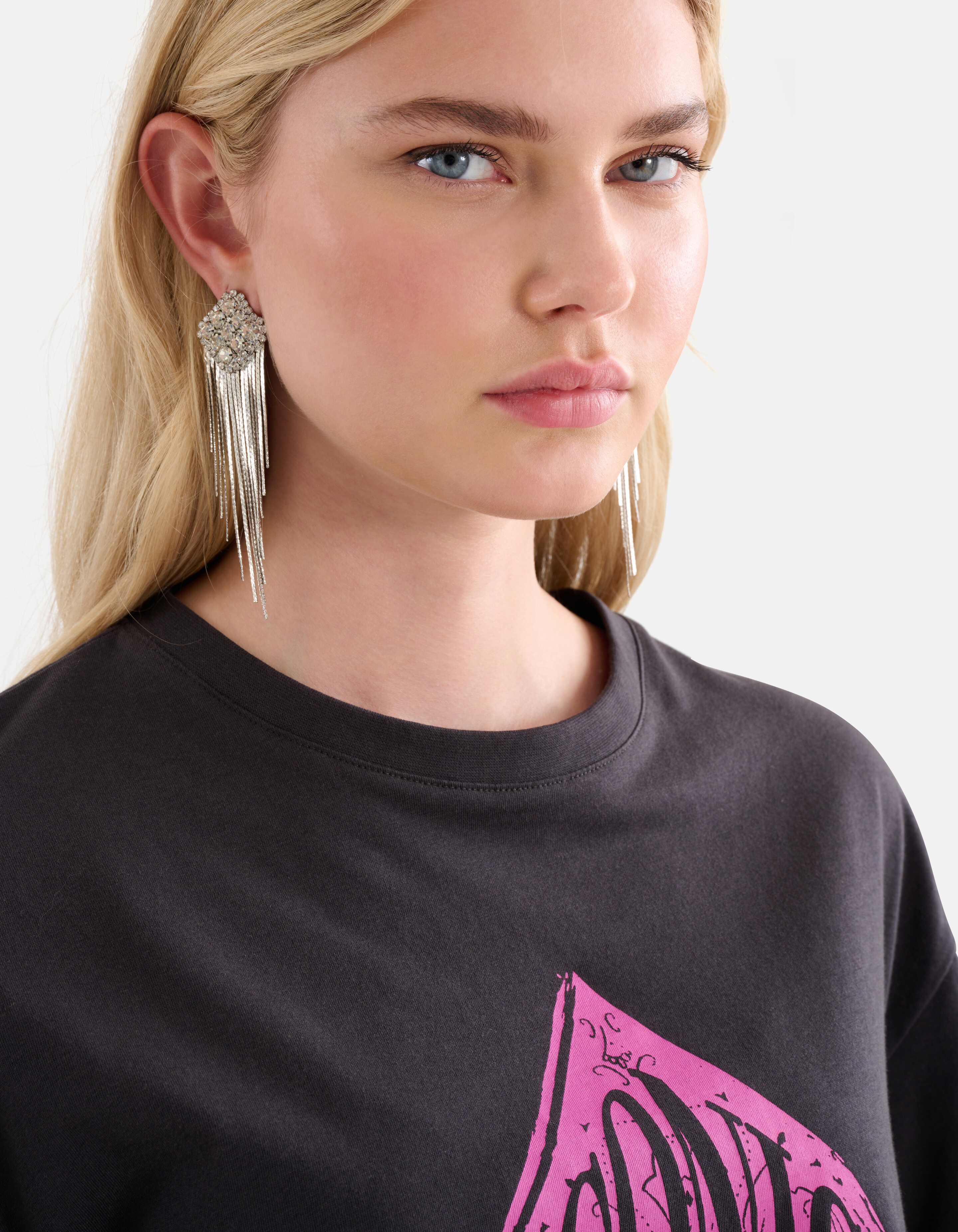 Artwork T-shirt Schwarz SHOEBY WOMEN