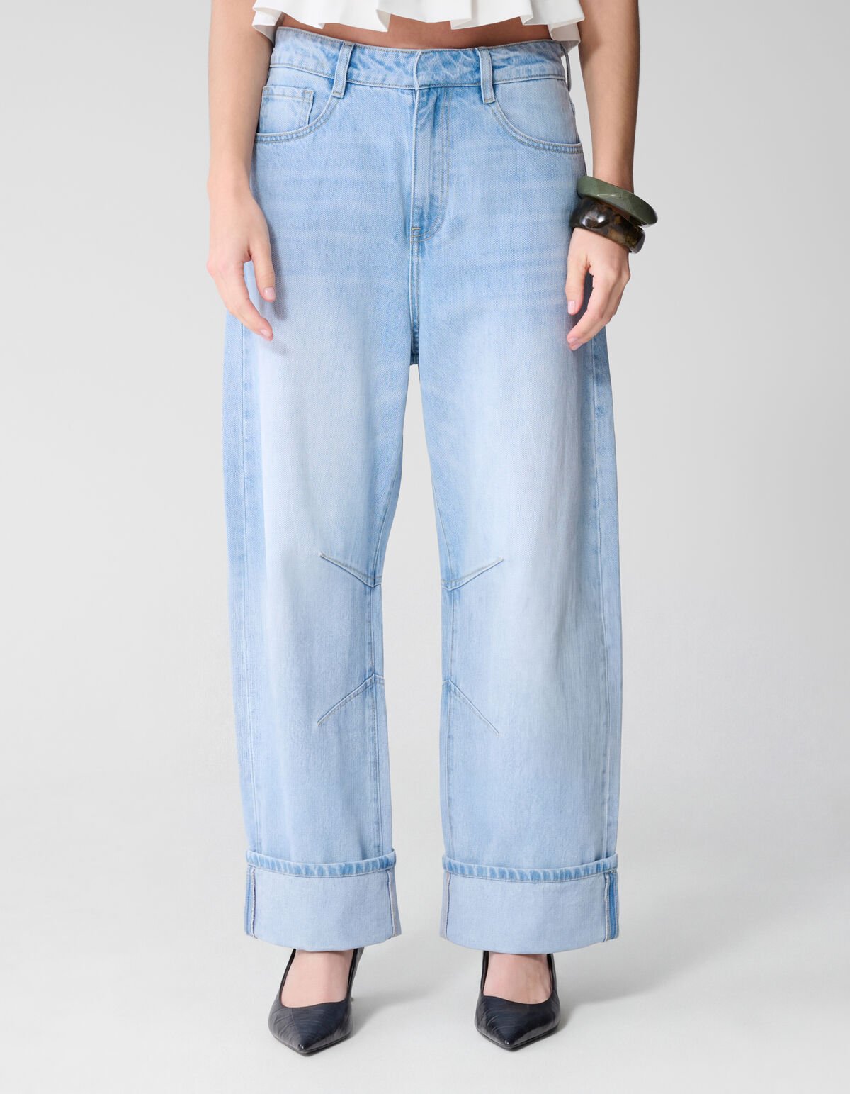 Barrel Fit Jeans Blau von Lonneke SHOEBY WOMEN