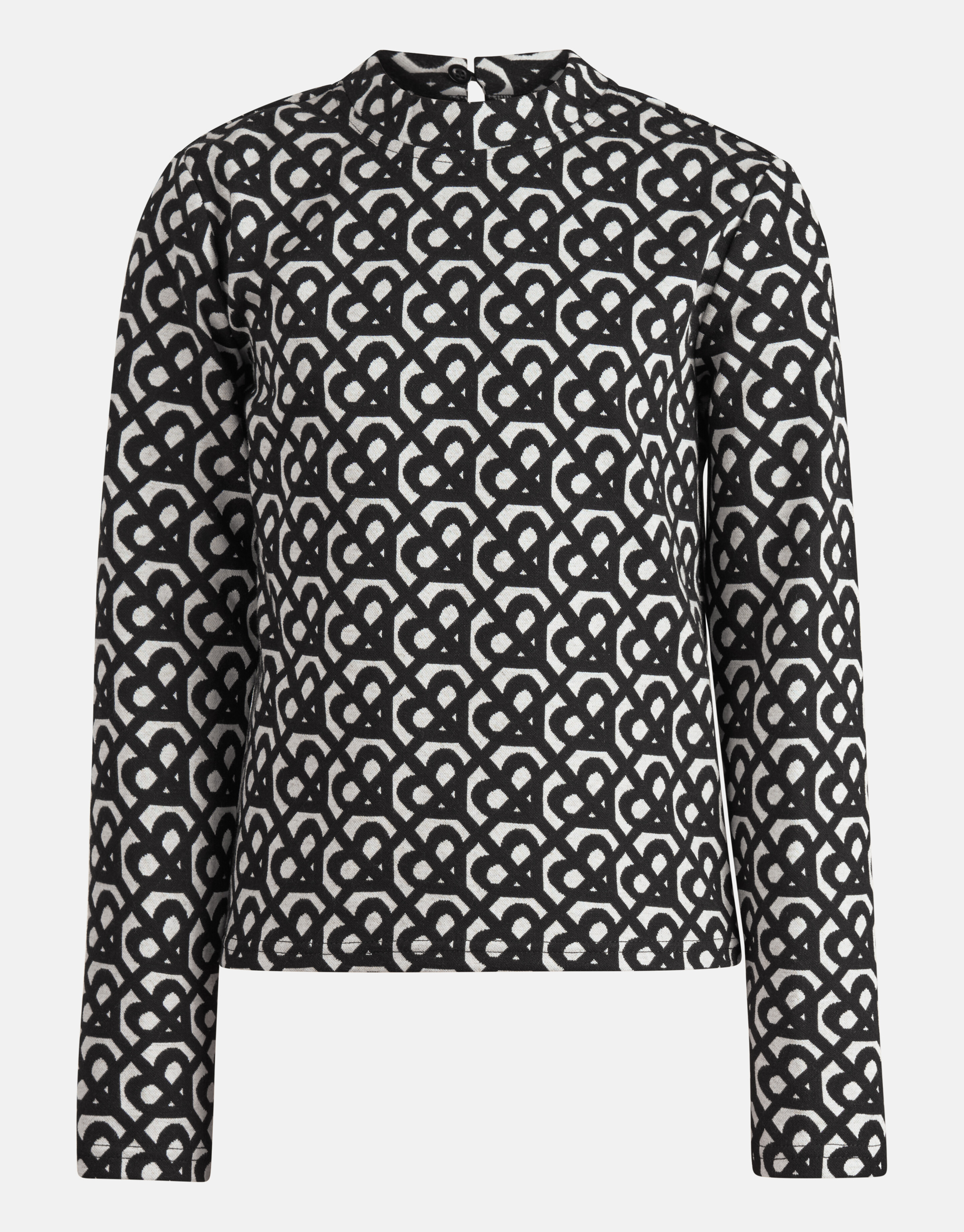 Monogramm-Top Schwarz SHOEBY GIRLS