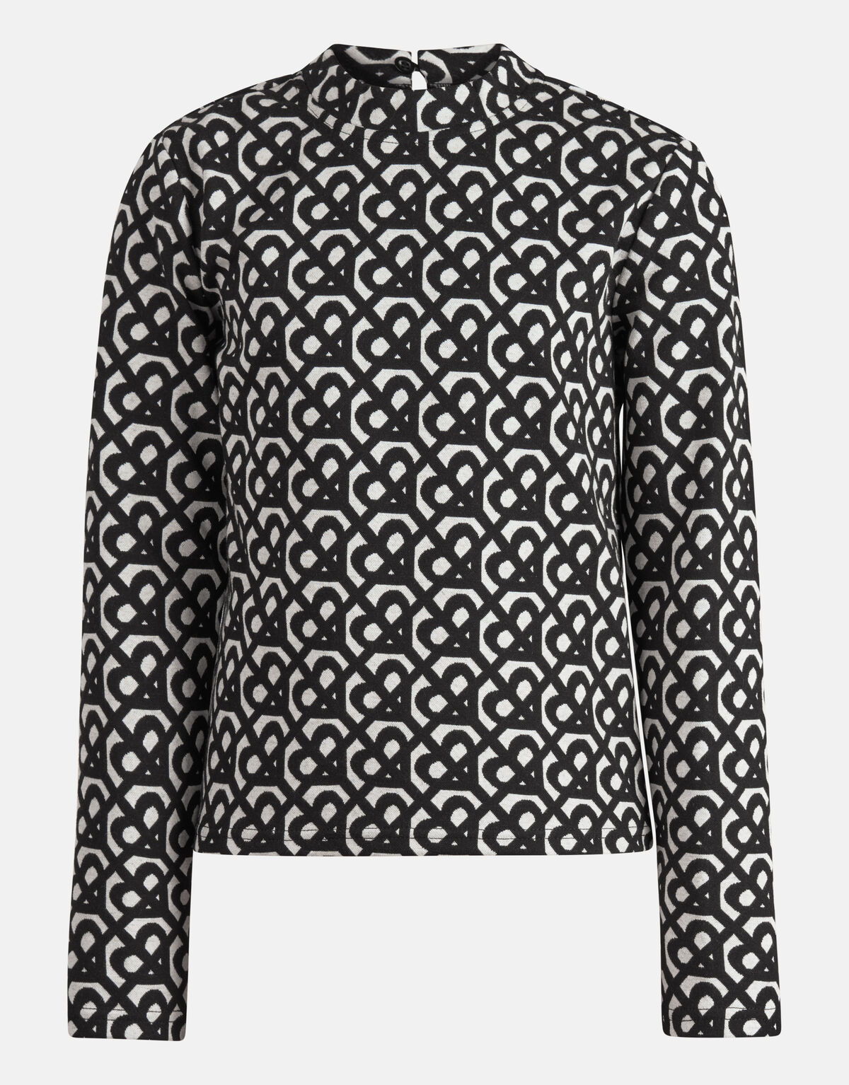 Monogramm-Top Schwarz SHOEBY GIRLS