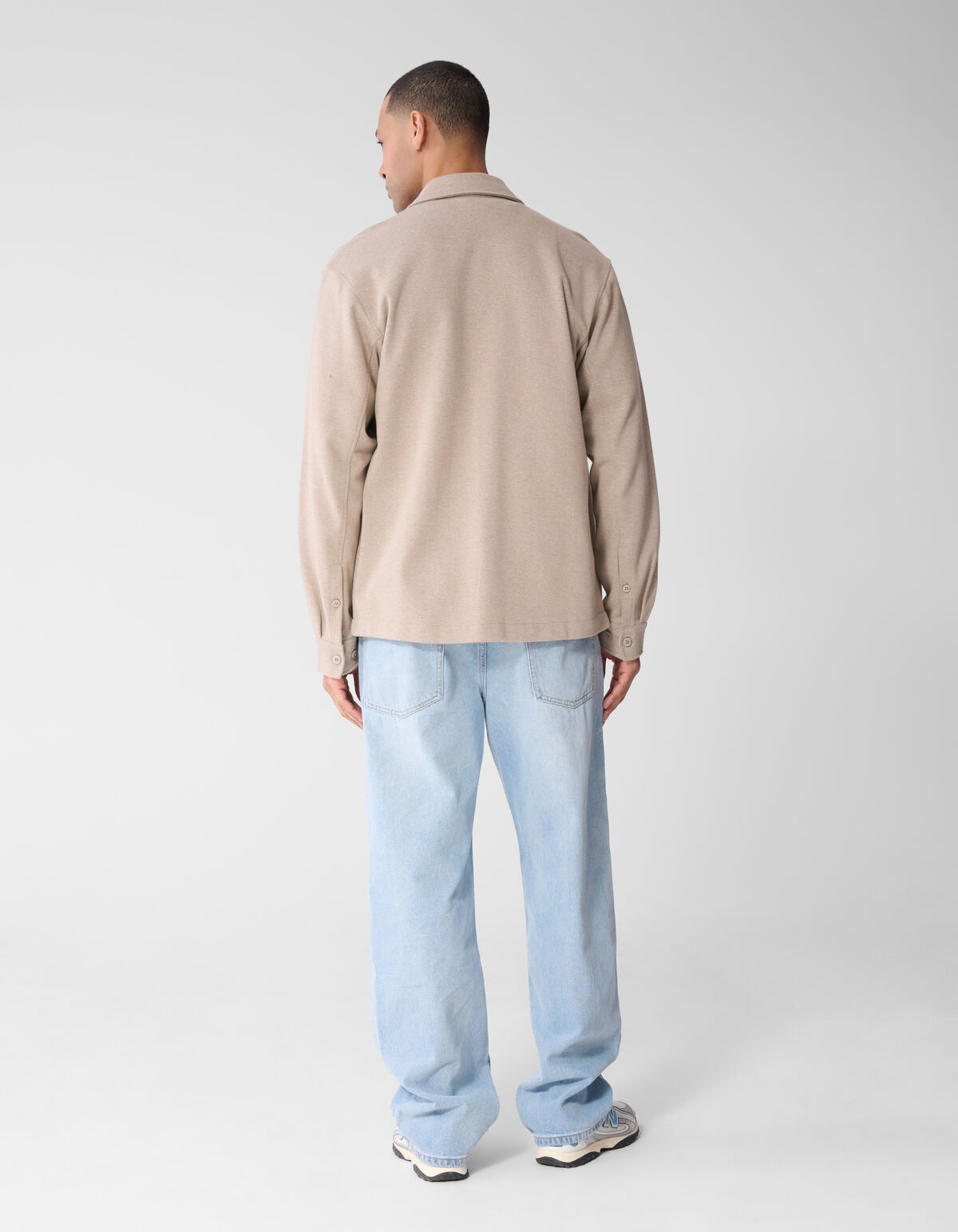 Baggy Fit Jeans Gebleicht L32 SHOEBY MEN