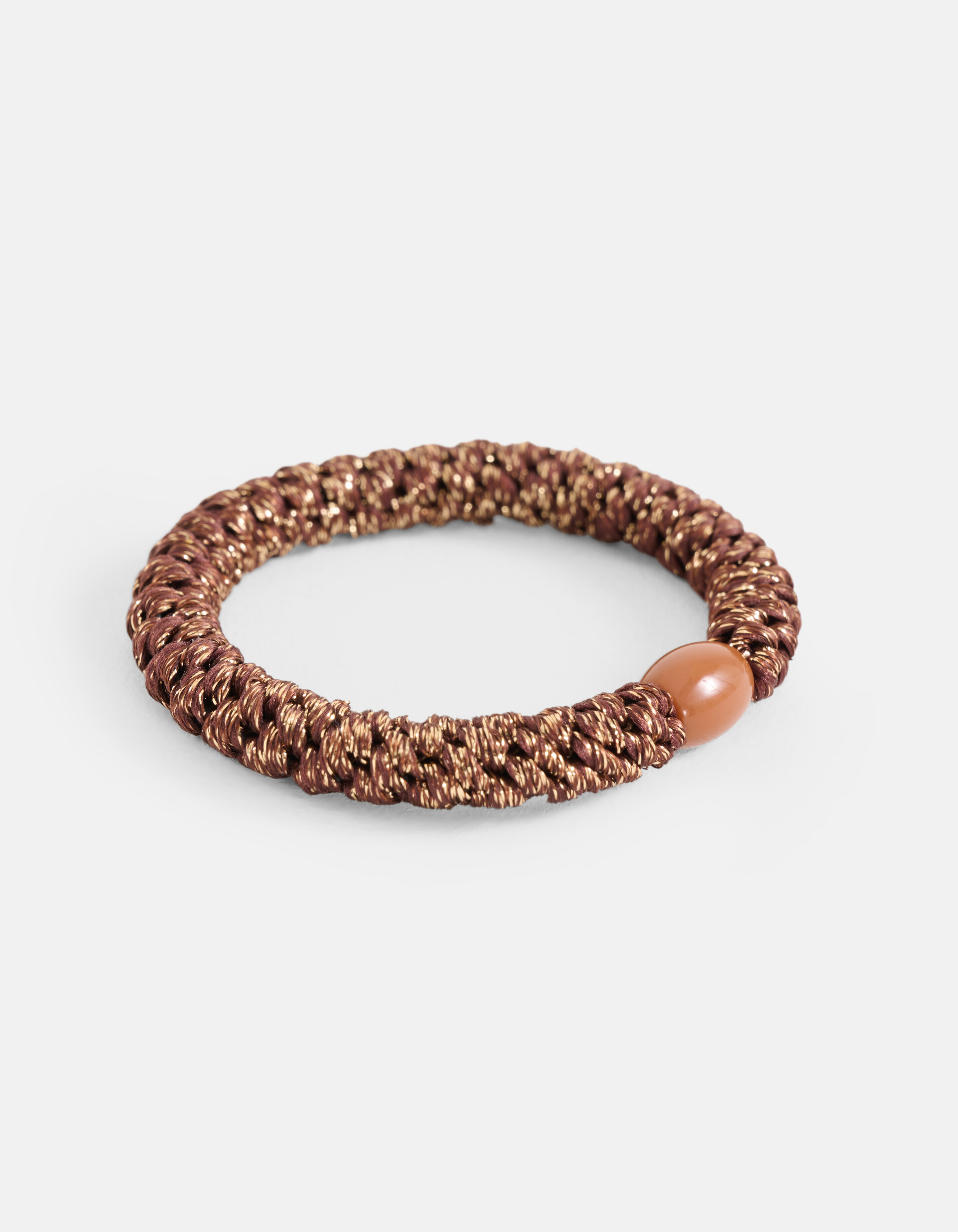 Lurex Haargummi Braun SHOEBY ACCESSOIRES