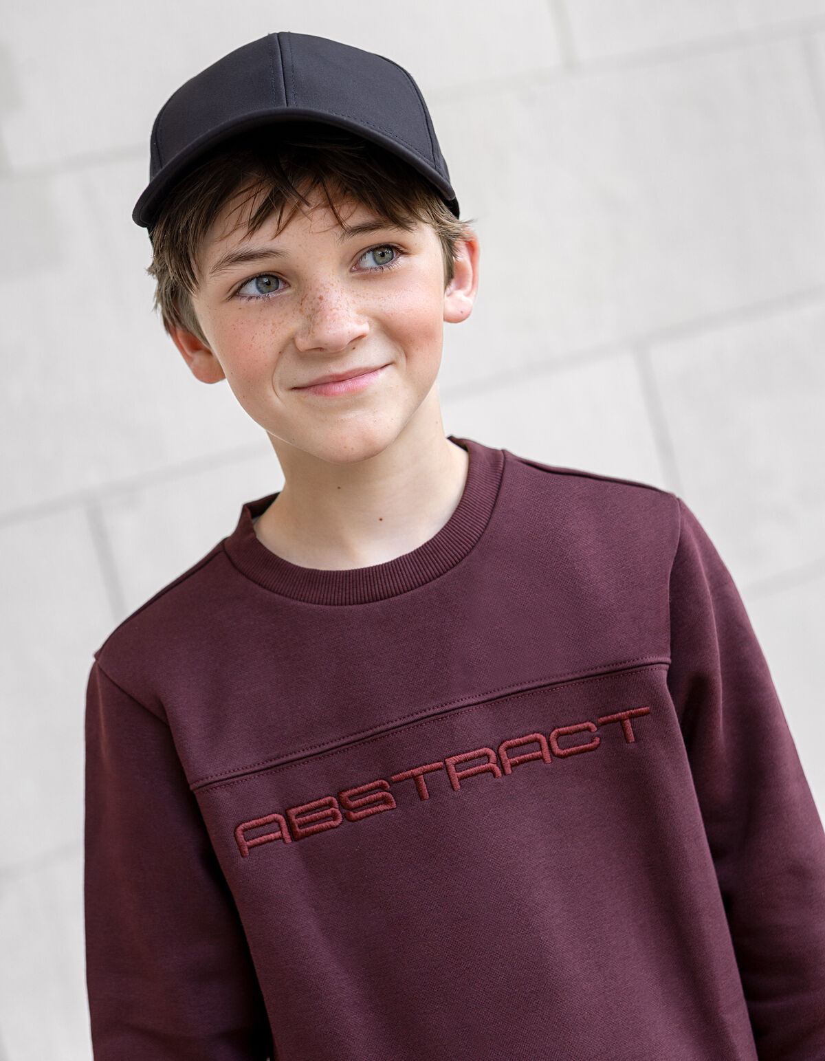 Sweatshirt Dunkelrot SHOEBY BOYS