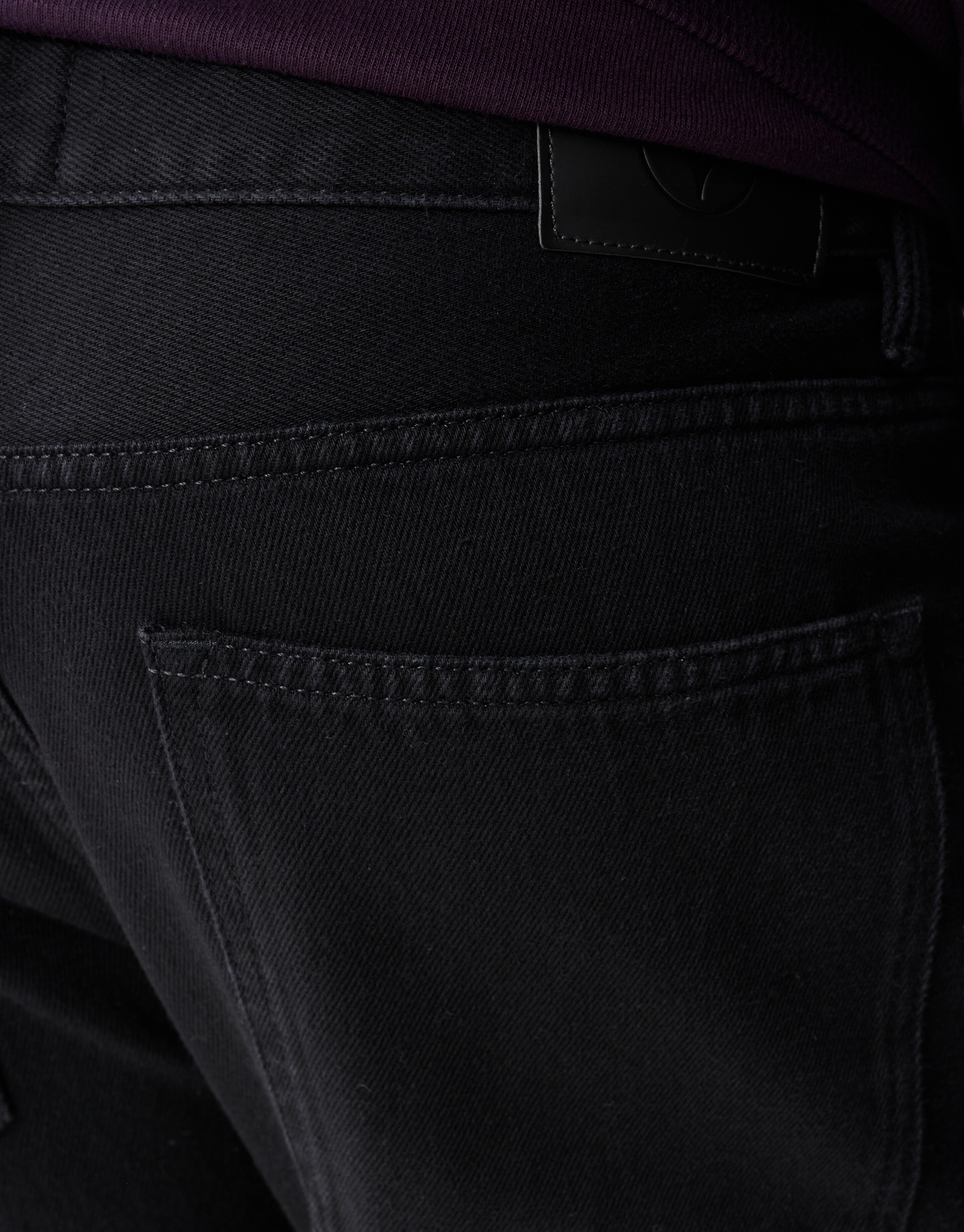 Relaxed Fit Jeans Washed Schwarz SHOEBY MEN