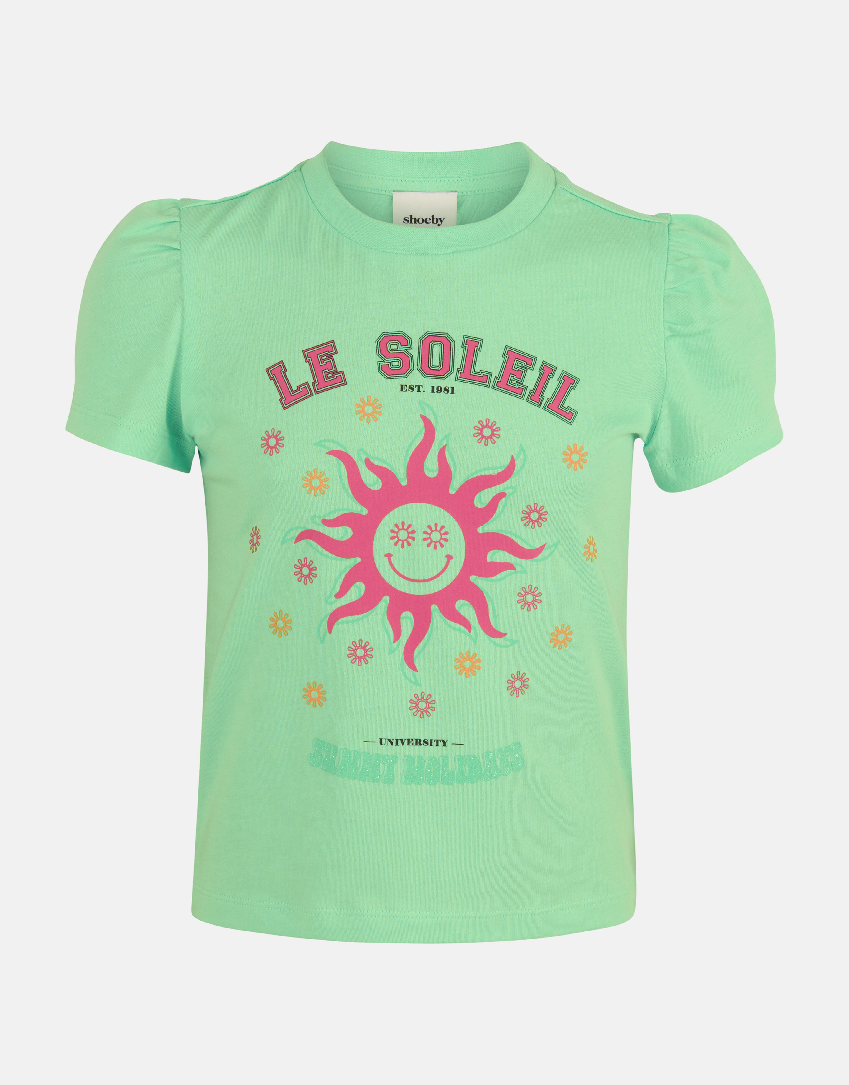 Bedrucktes T-shirt Grün SHOEBY GIRLS