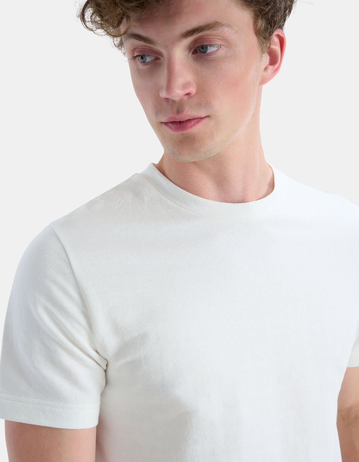 Fischgräten-T-Shirt REFILL