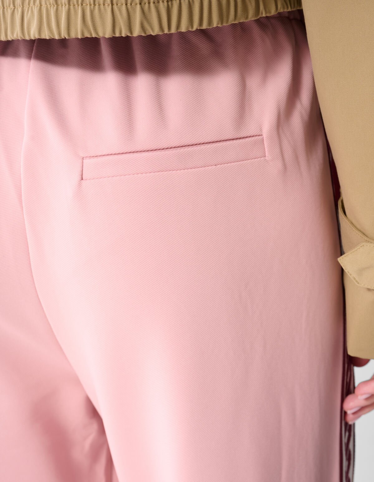 Swirl Weit geschnittene Hose Rosa SHOEBY WOMEN