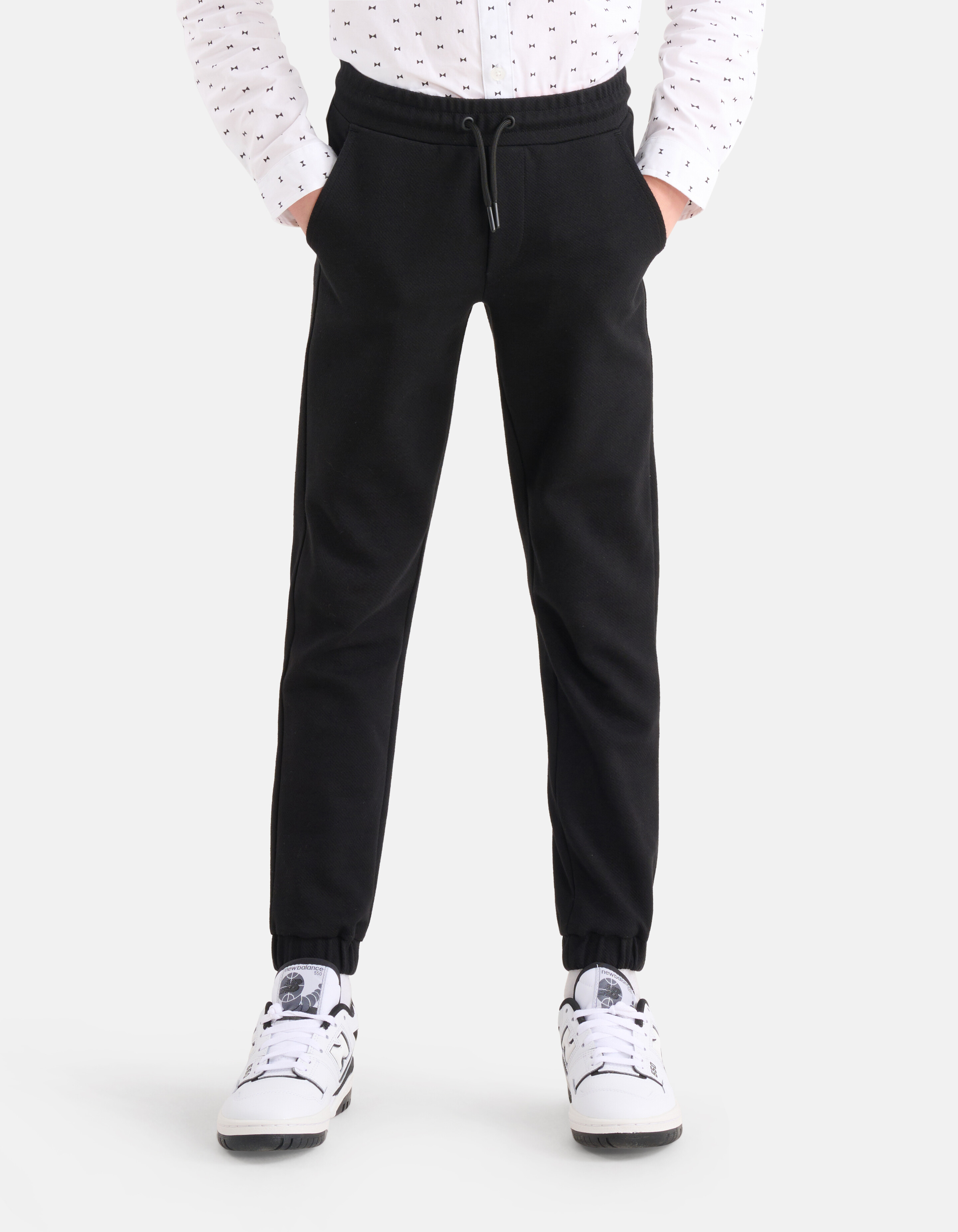 Regular Fit-Hose Schwarz SHOEBY BOYS