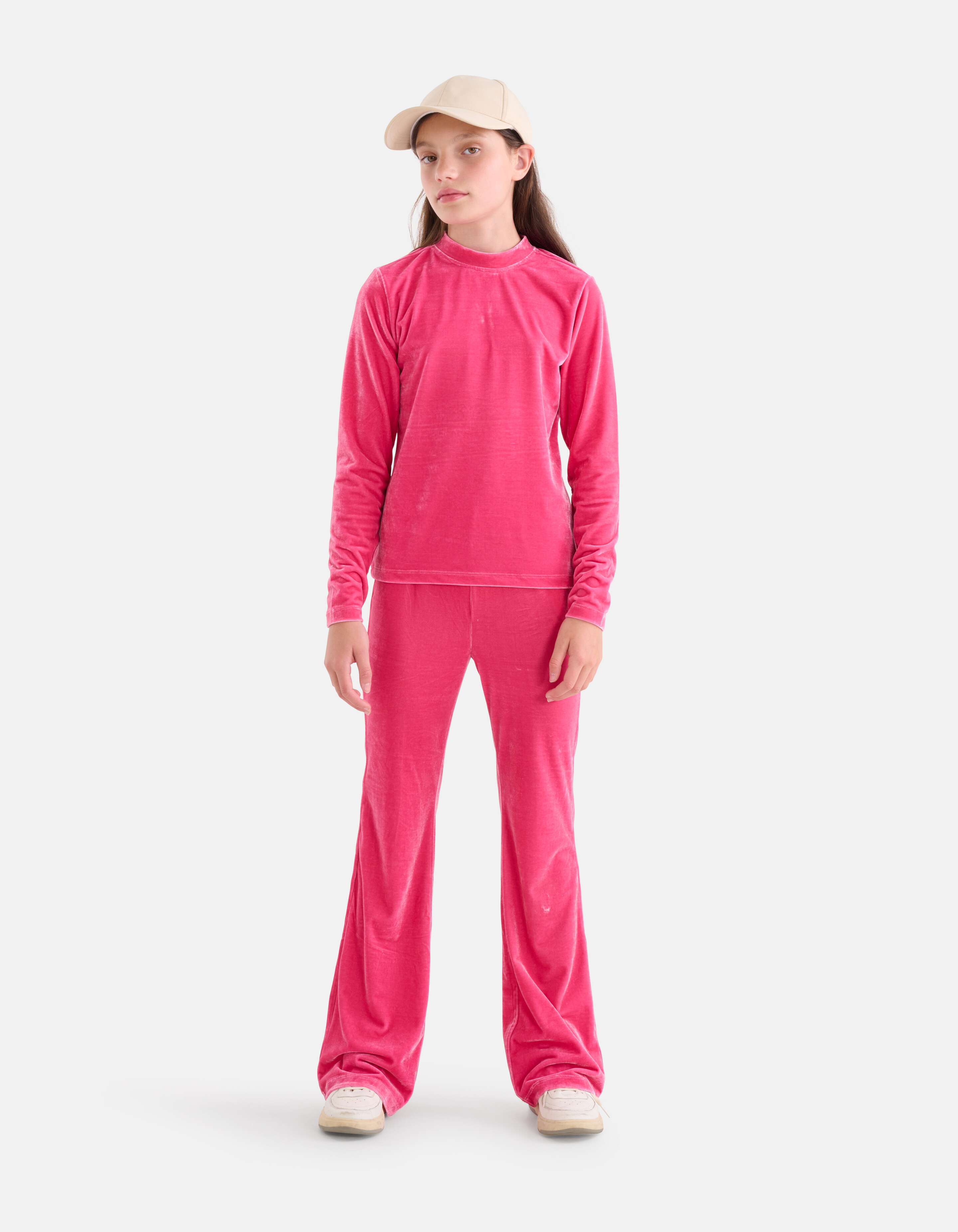 Samt-Top Rosa SHOEBY GIRLS
