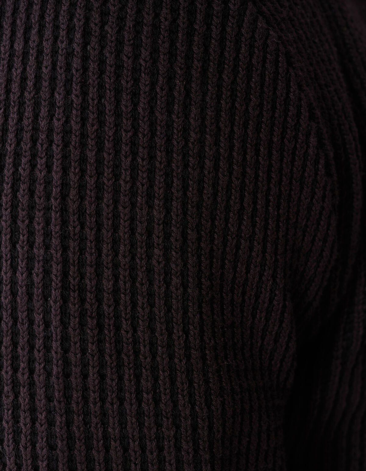 Zopfstrickpullover Dunkelbraun SHOEBY MEN