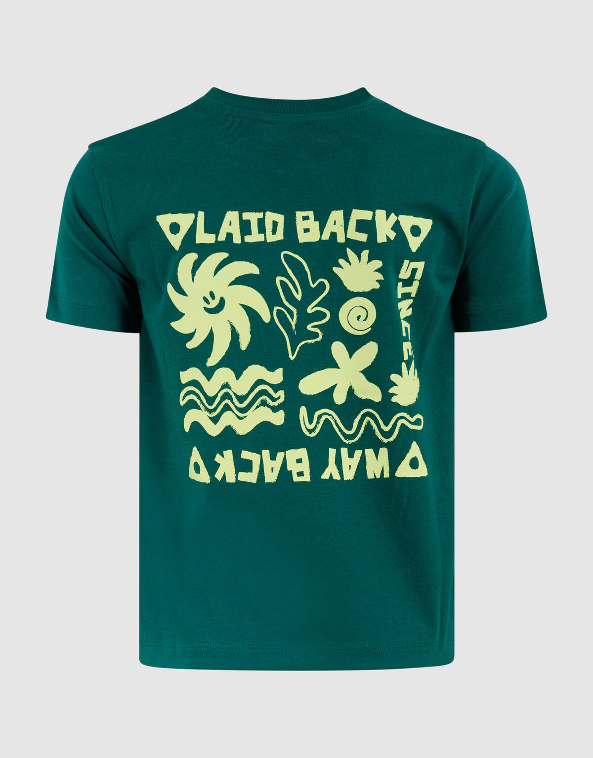 Wayback Artwork T-shirt Dunkelgrün SHOEBY BOYS