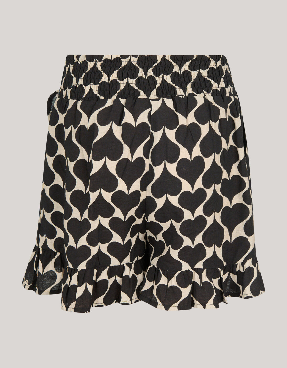 Bedruckter Skort Schwarz/Weiß SHOEBY GIRLS