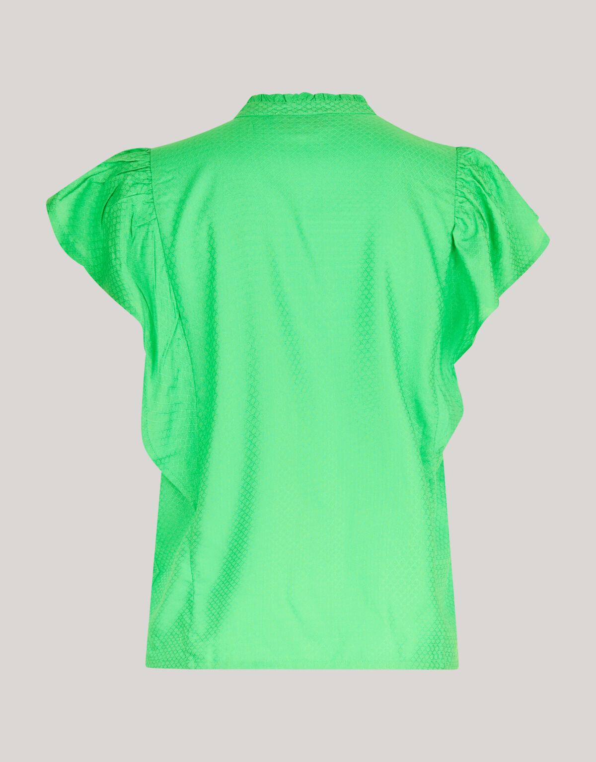 Rüschen Top Grün SHOEBY WOMEN