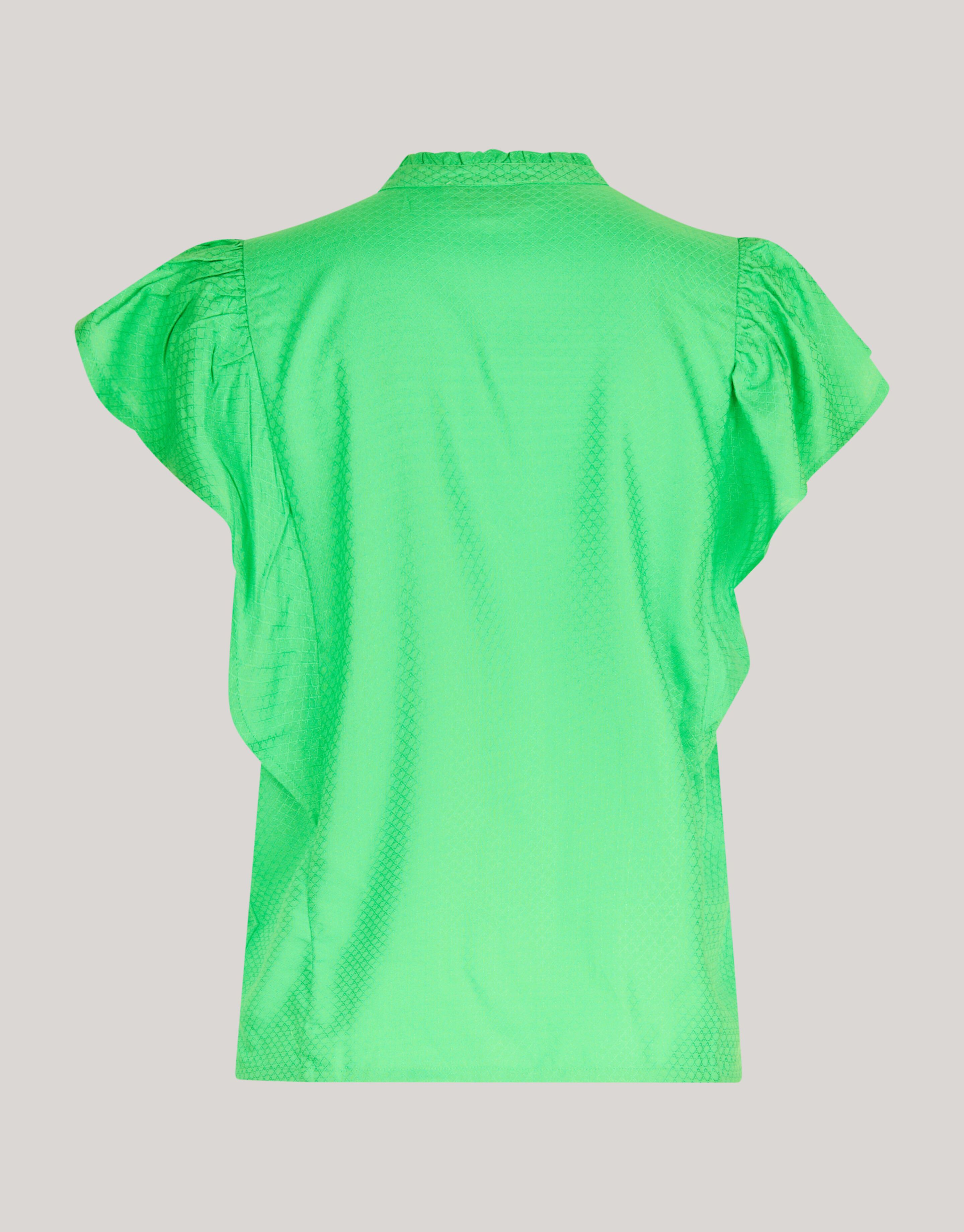 Rüschen Top Grün SHOEBY WOMEN
