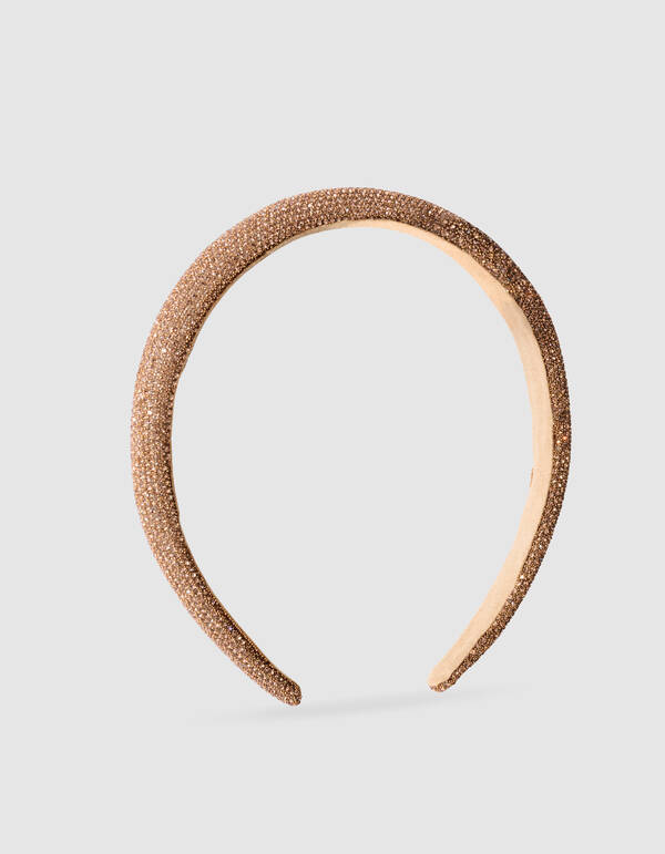 Strass Haarreif Gold SHOEBY ACCESSOIRES