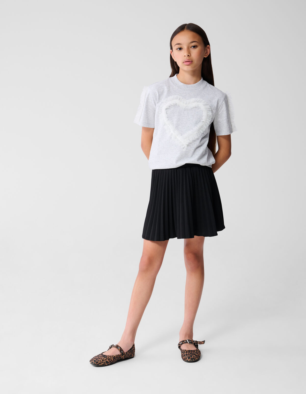 Plissé-Rock Schwarz SHOEBY GIRLS