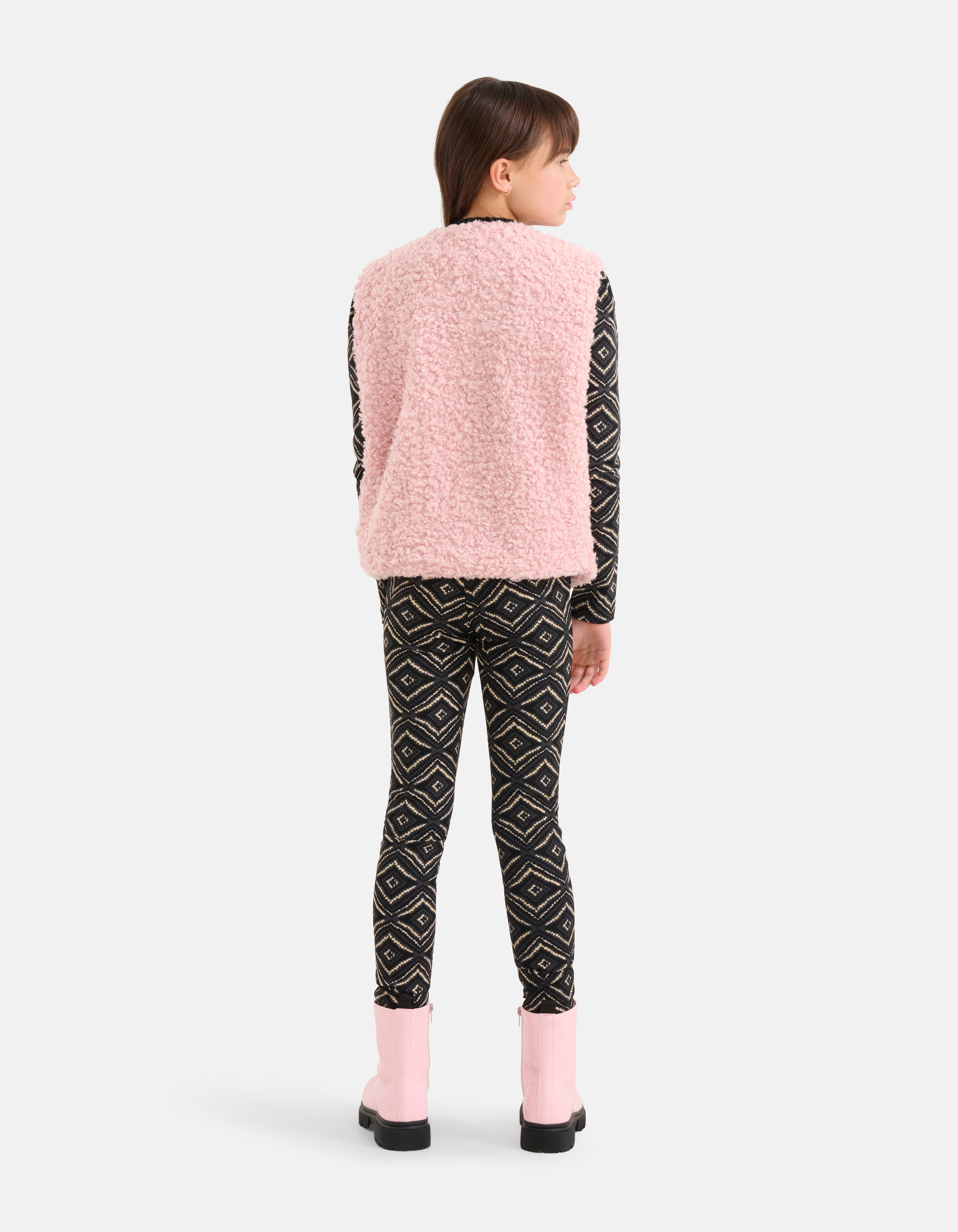 Teddy Gilet Hellrosa SHOEBY GIRLS
