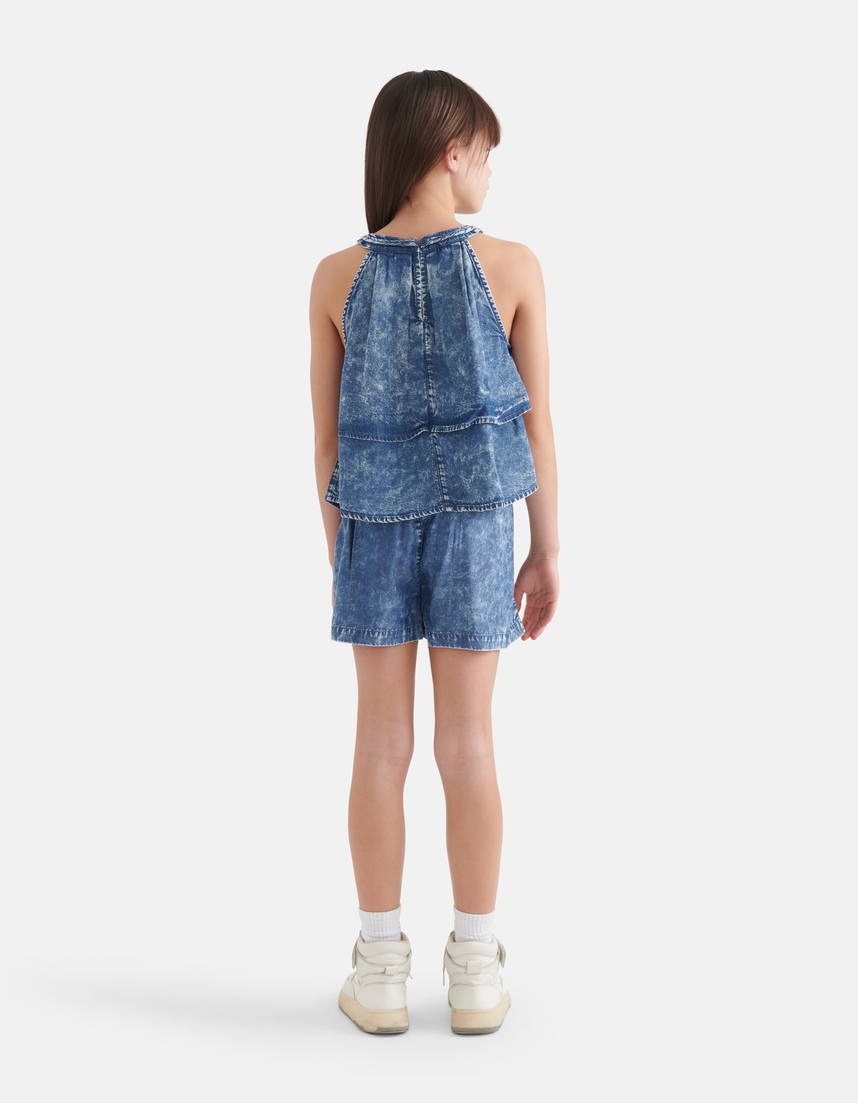 Geflochtenes Oberteil Hellblau SHOEBY GIRLS