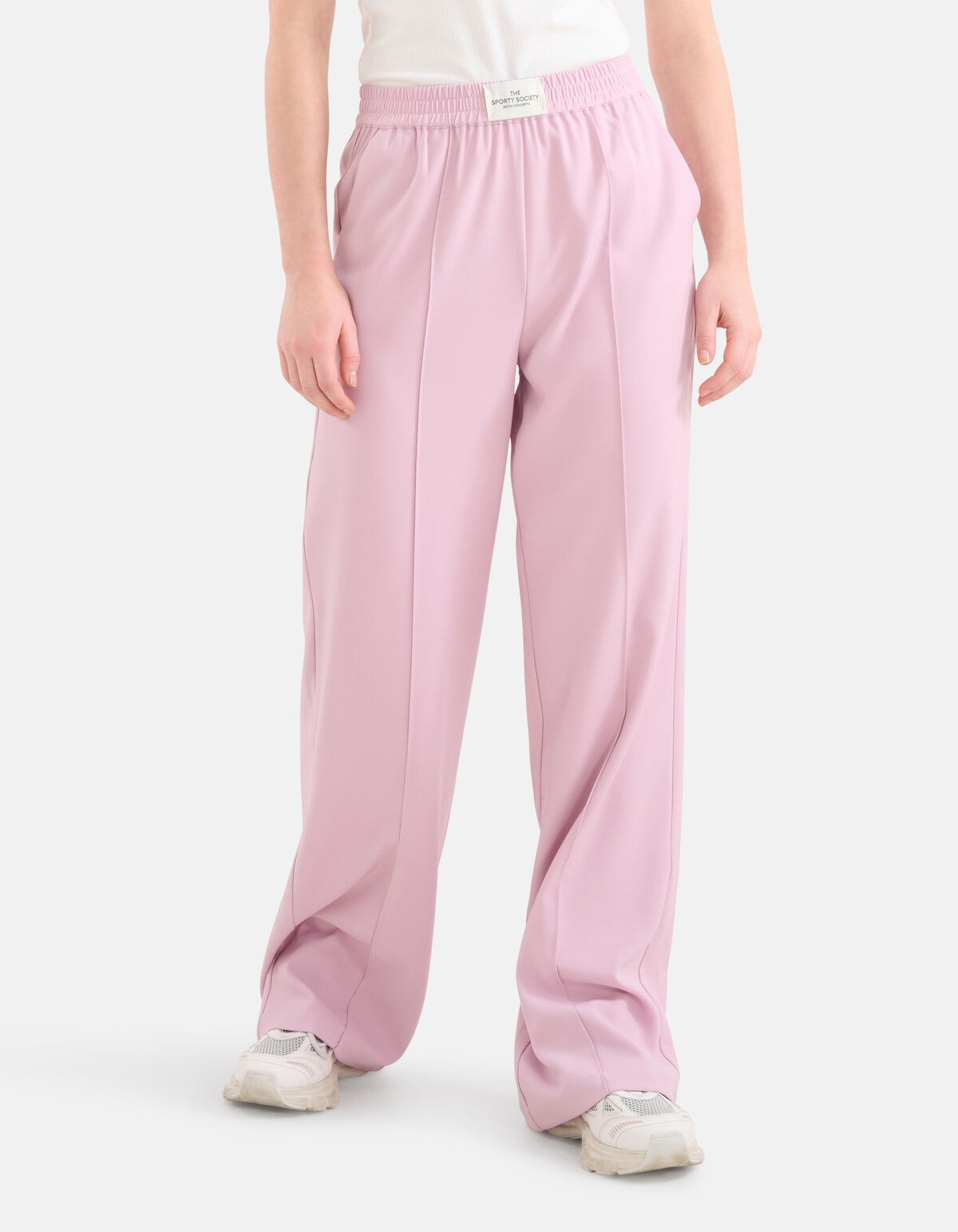 City Label Wide Leg Broek Lichtroze SHOEBY WOMEN