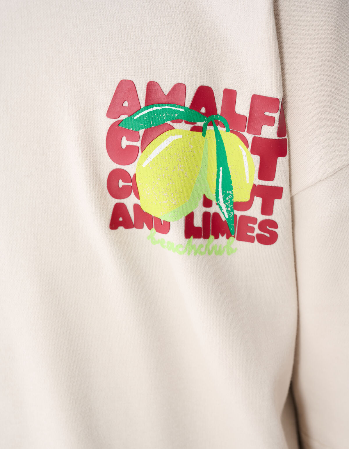 Amalfi Kunstwerk T-Shirt Beige SHOEBY BOYS