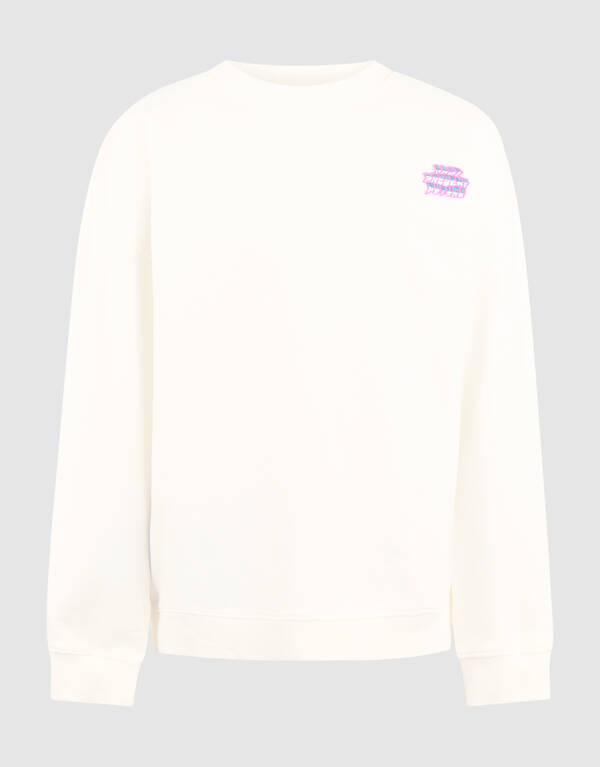 Textdruck Pullover Off White SHOEBY BOYS