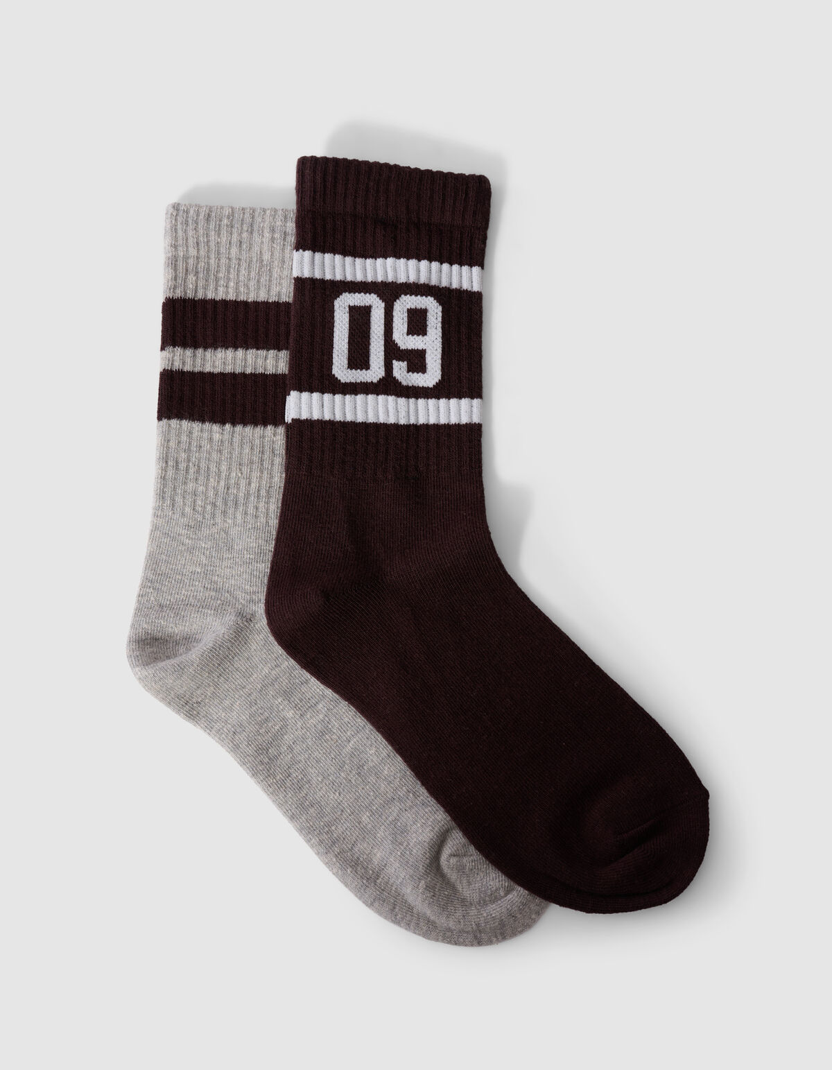 Socken-Set Schwarz/Grau SHOEBY ACCESSOIRES