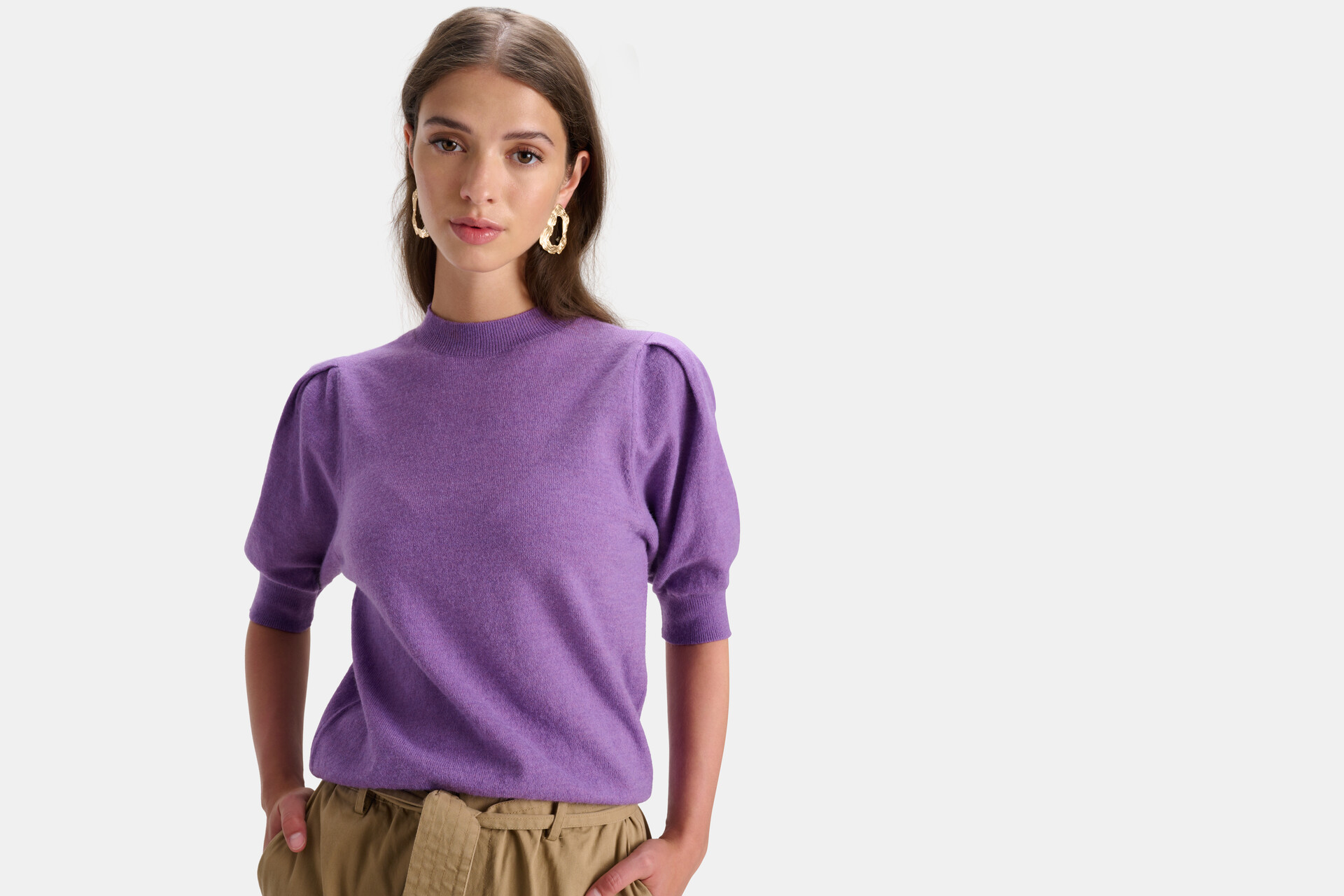 Poffsleeve-Strick-Top SHOEBY WOMEN