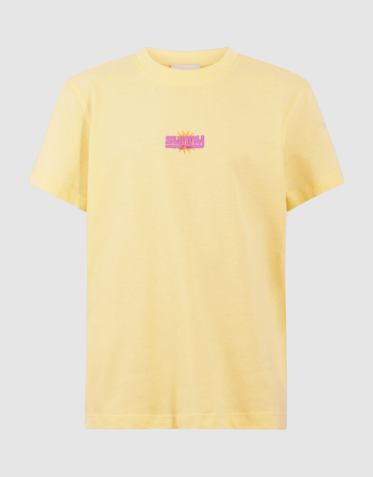 Sunny Artwork T-Shirt Gelb SHOEBY GIRLS