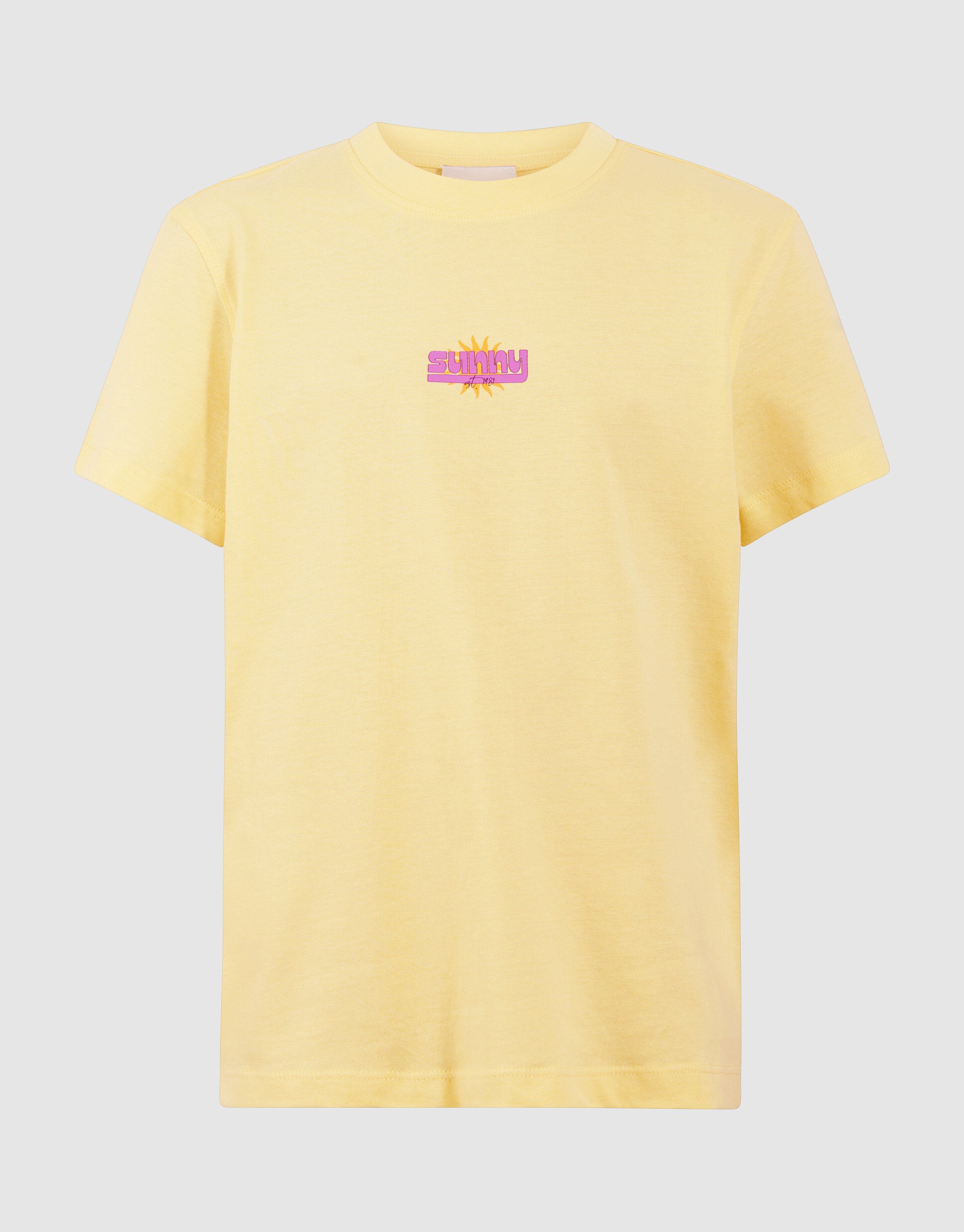 Sunny Artwork T-Shirt Gelb SHOEBY GIRLS