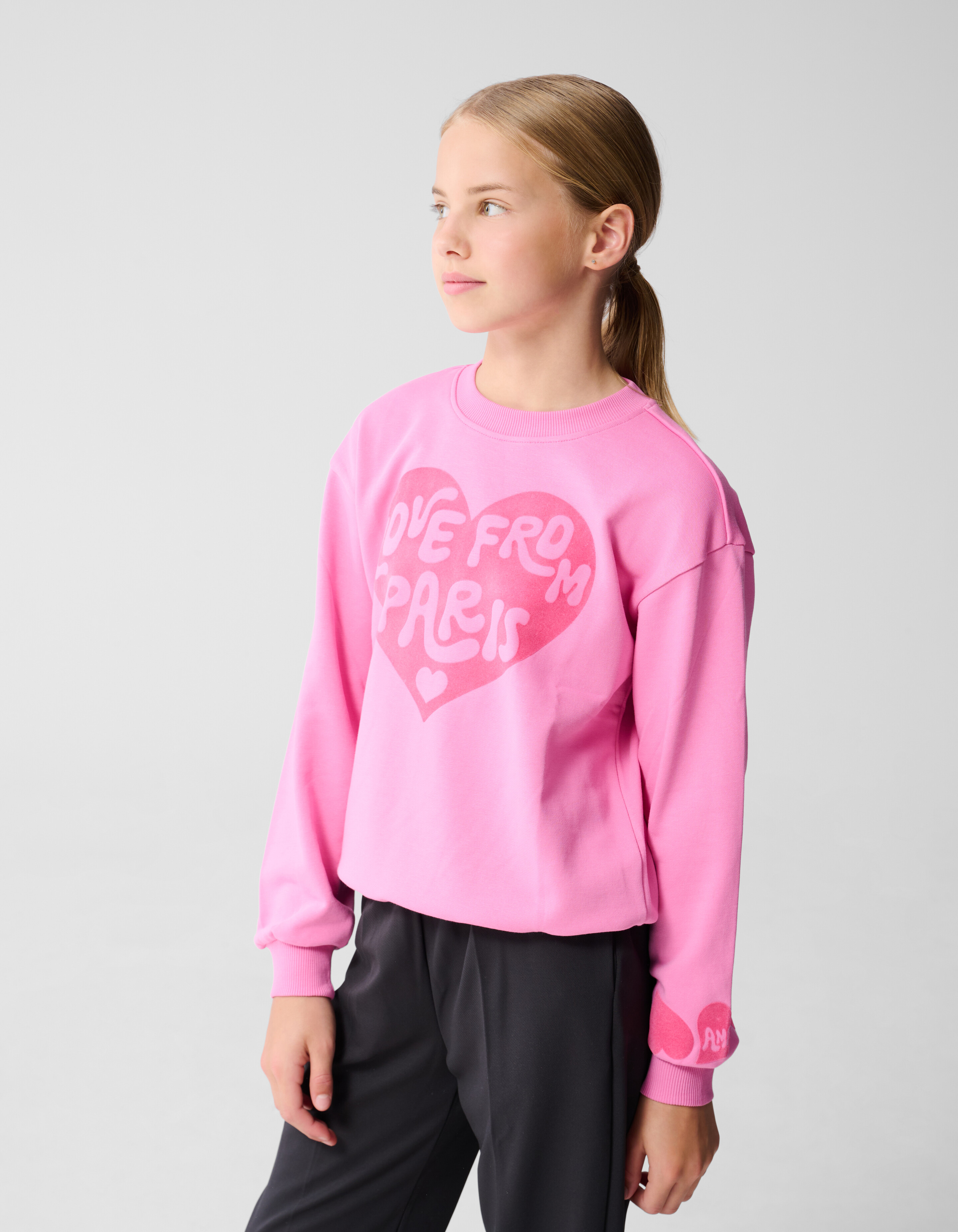 Love Artwork Pullover Rosa SHOEBY GIRLS