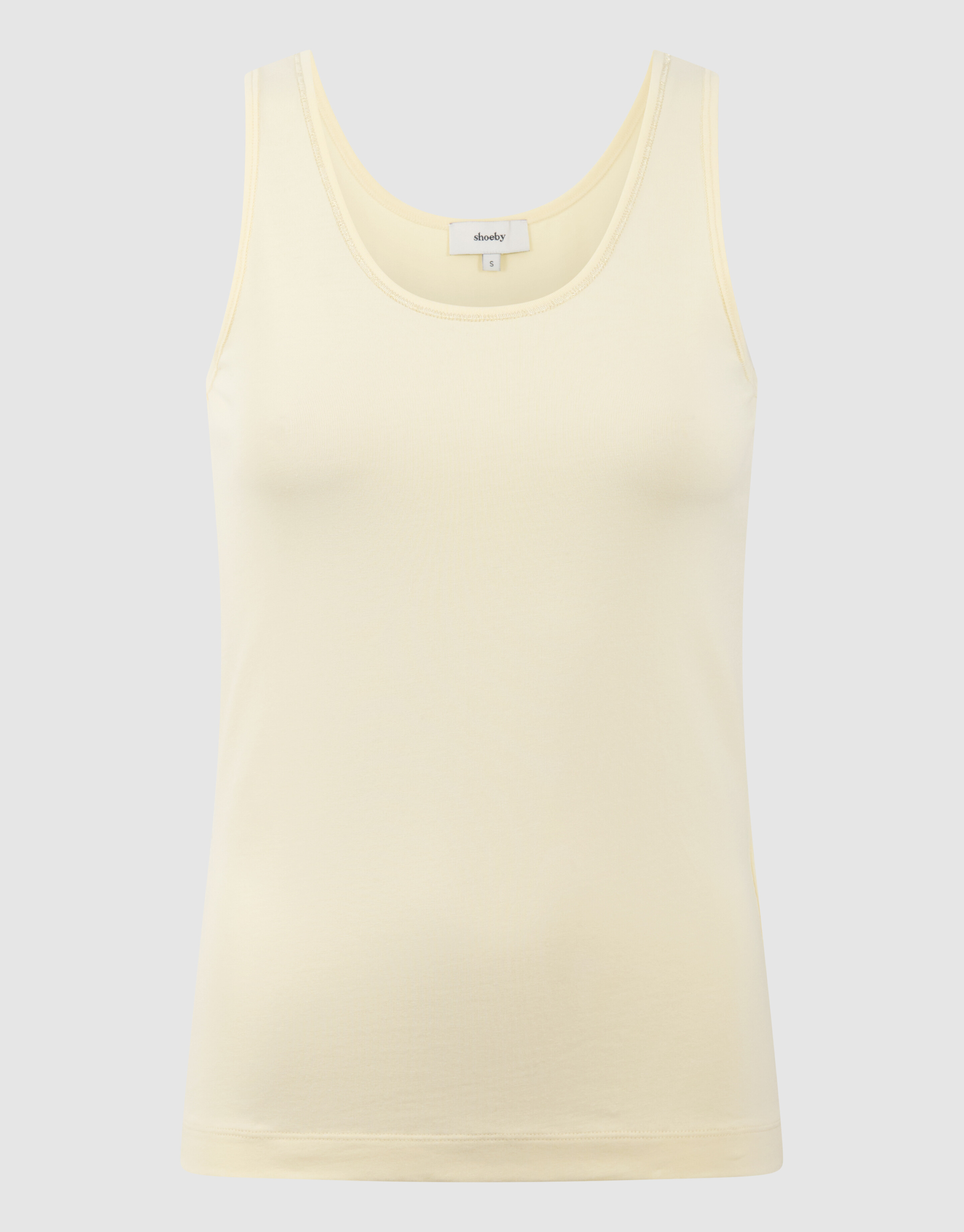 Basic Tanktop Lichtgeel SHOEBY WOMEN