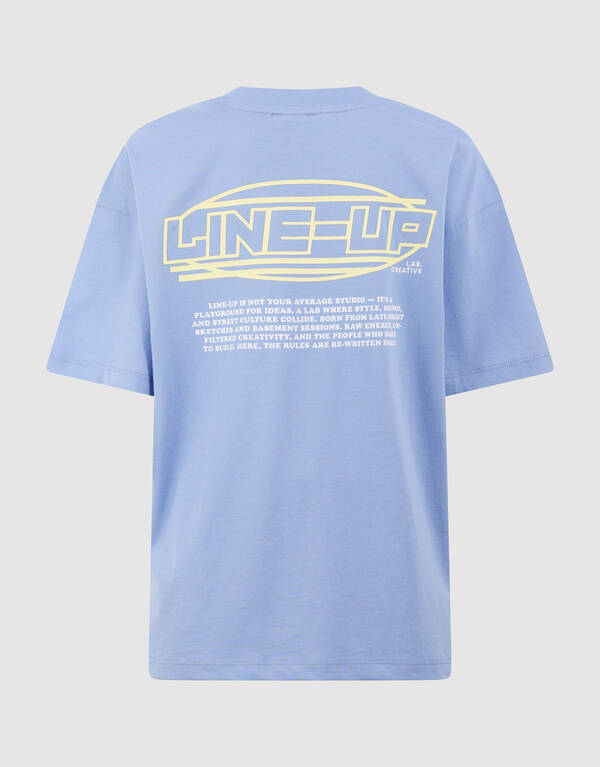 Line Up Artwork T-Shirt Blau SHOEBY BOYS
