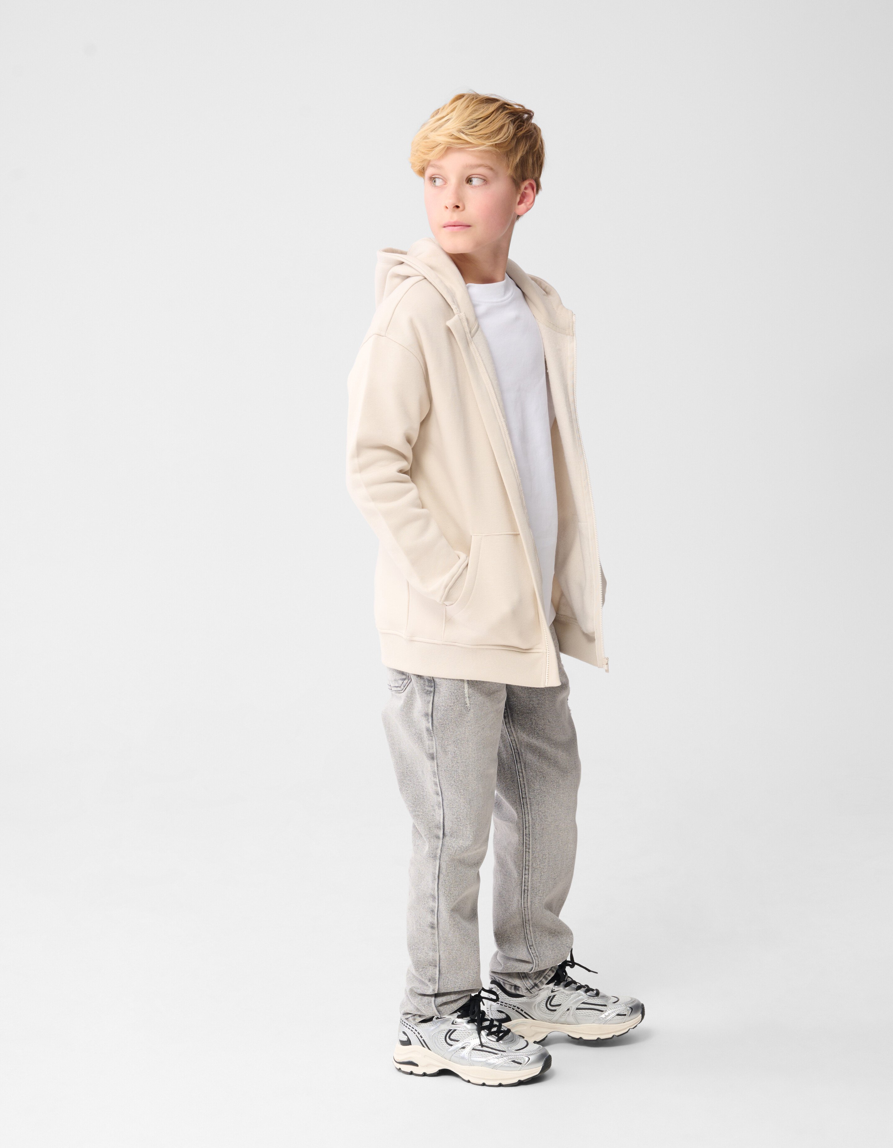 Boardclub Artwork Weste Beige SHOEBY BOYS