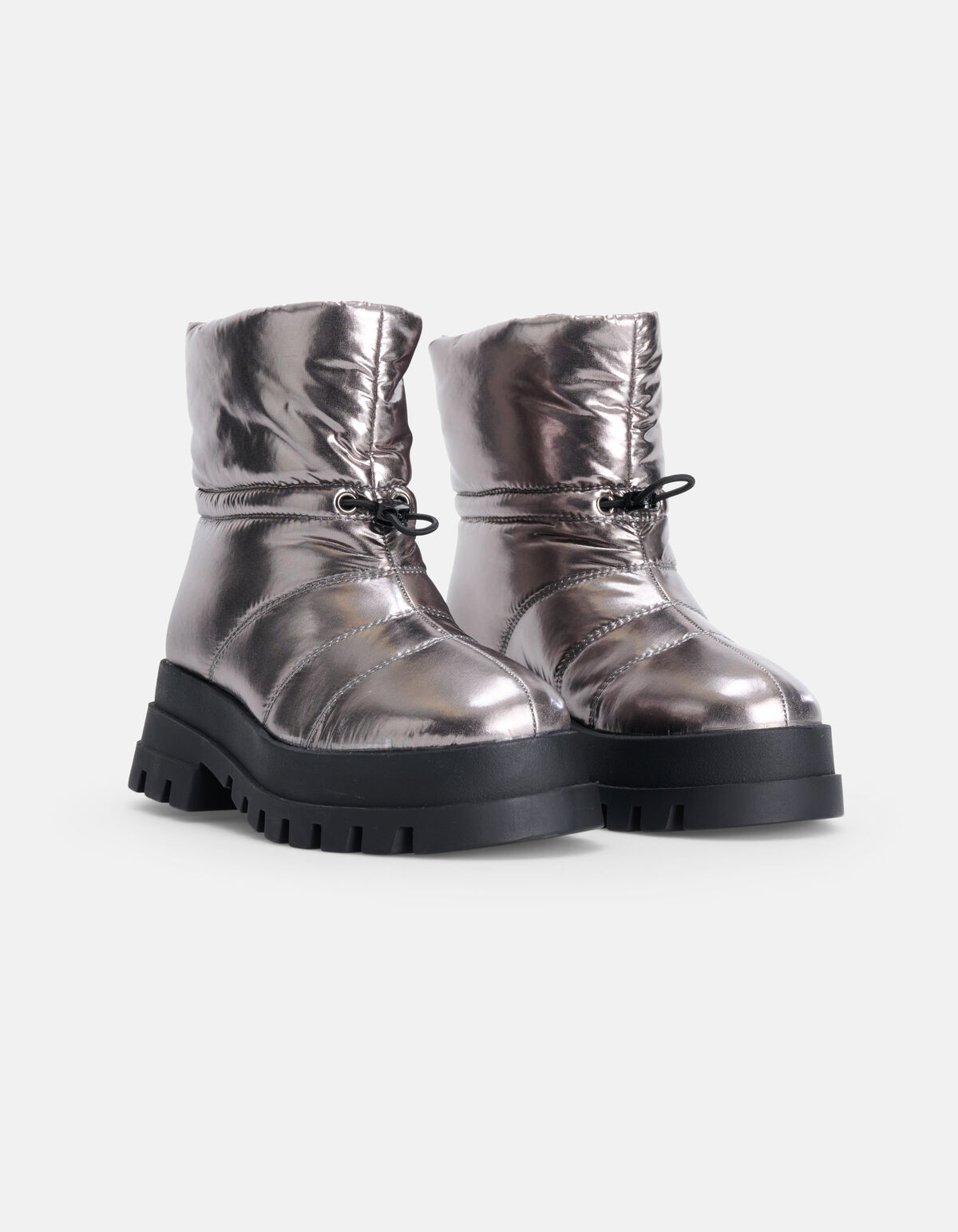 Metallischer Stiefel Silber SHOEBY SHOES