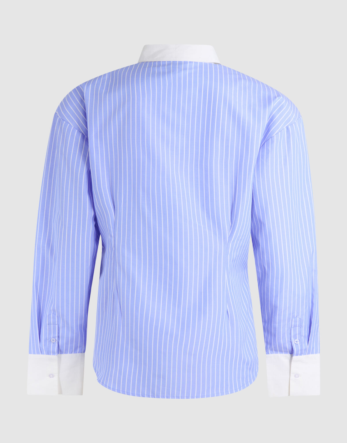 Gestreifte Bluse nach Ma&szlig; Blau SHOEBY WOMEN
