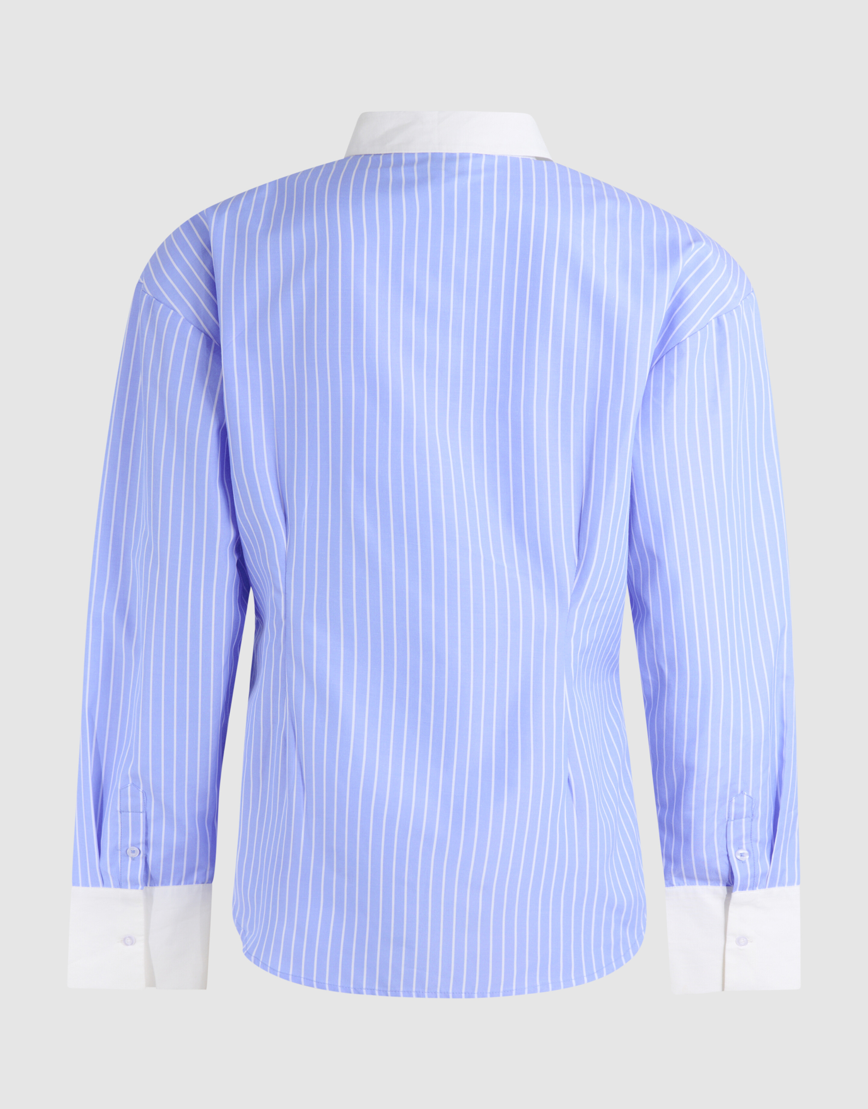 Gestreifte Bluse nach Maß Blau SHOEBY WOMEN