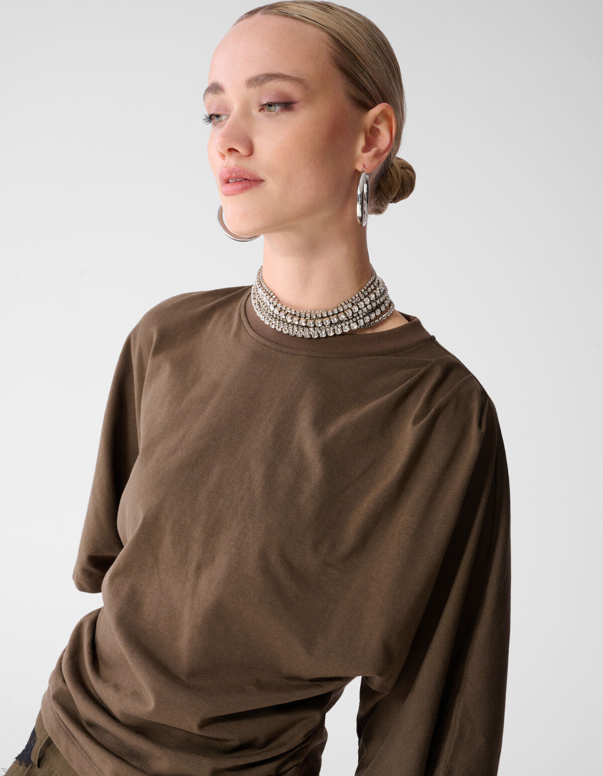 Drape Top Braun SHOEBY WOMEN