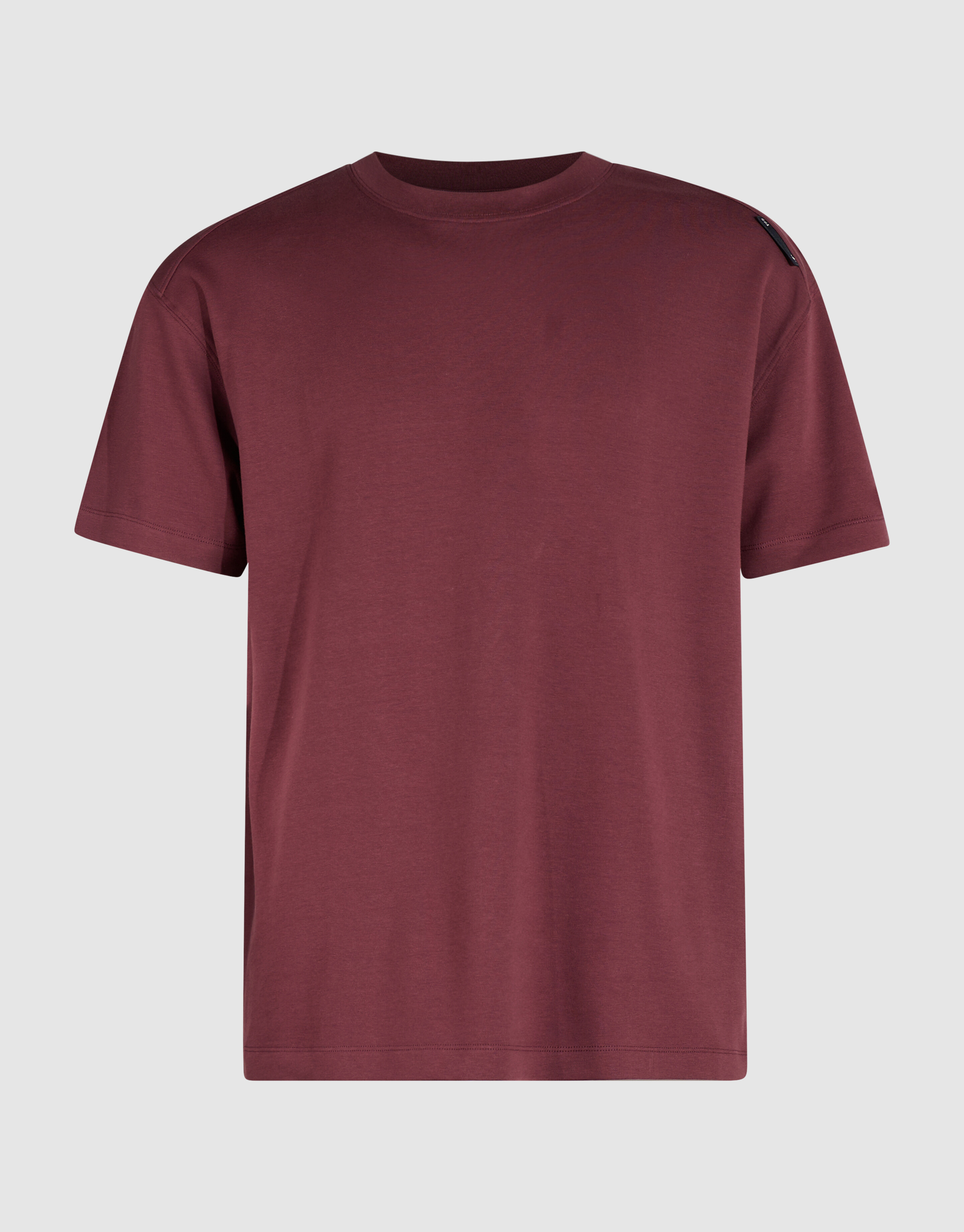 Basic Label T-Shirt Rot SHOEBY MEN