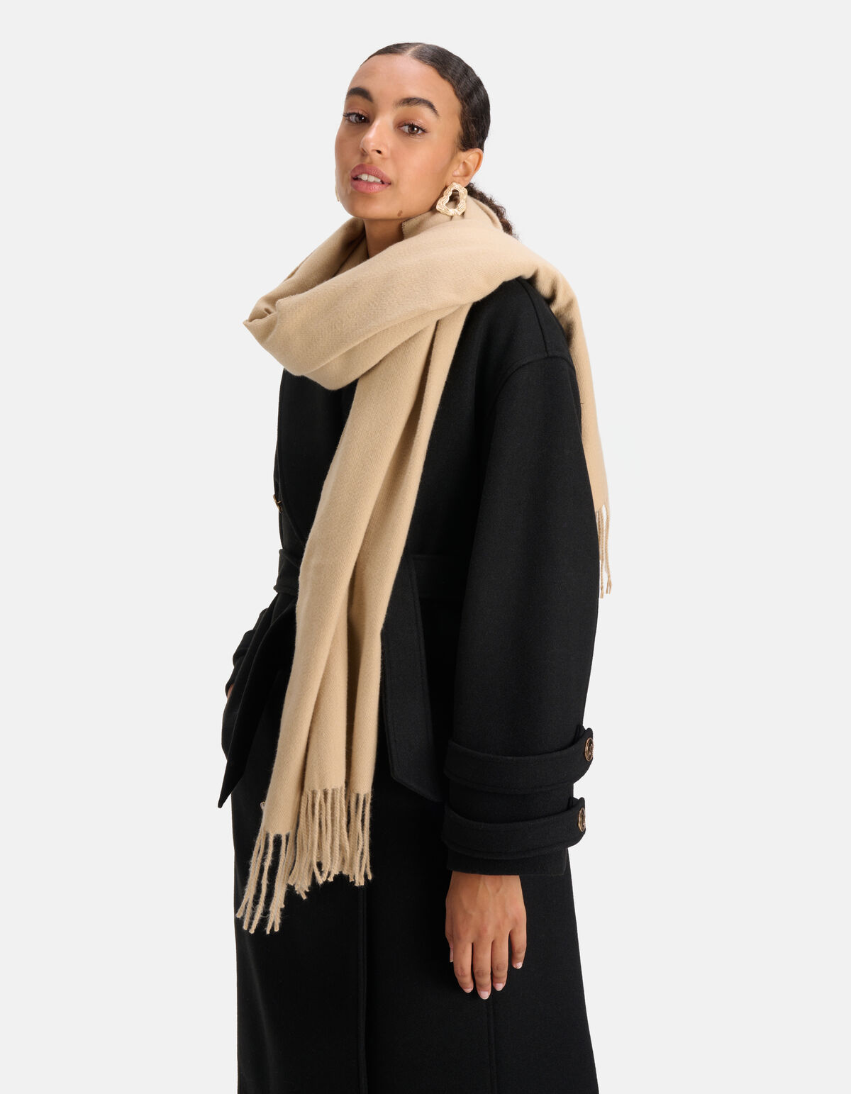 Pashmina-Schal Beige SHOEBY ACCESSOIRES