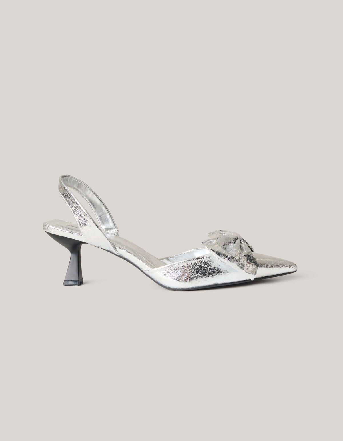 Schleife Fersen Silber SHOEBY SHOES
