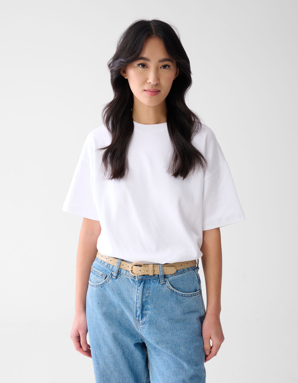 Nieteng&uuml;rtel Braun SHOEBY ACCESSOIRES