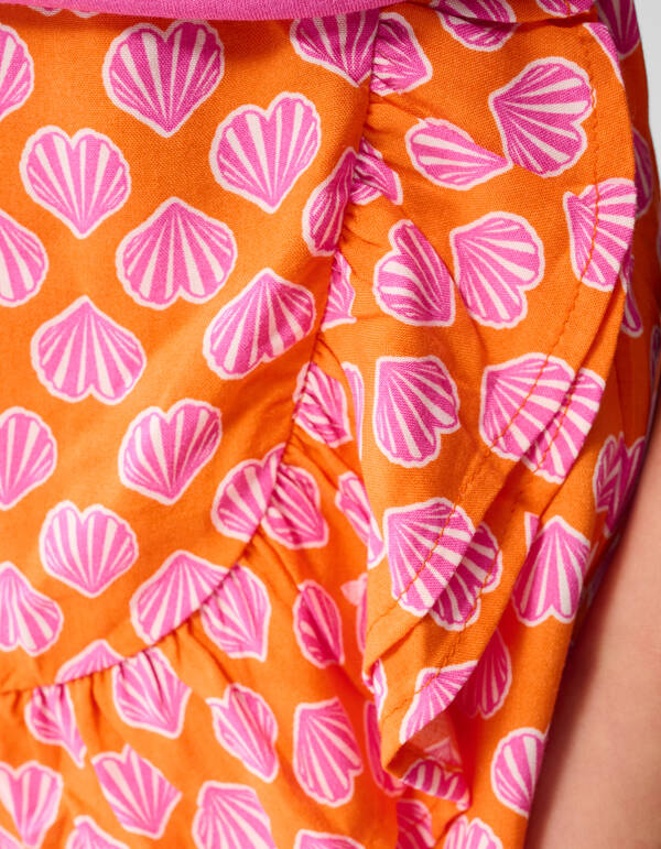Muscheln Skort Orange SHOEBY GIRLS