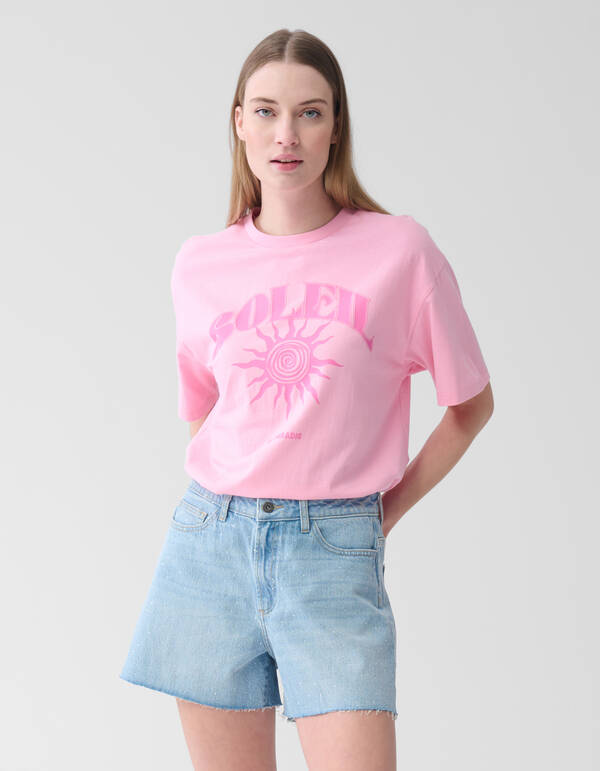 Strass Denim Short gebleicht SHOEBY WOMEN