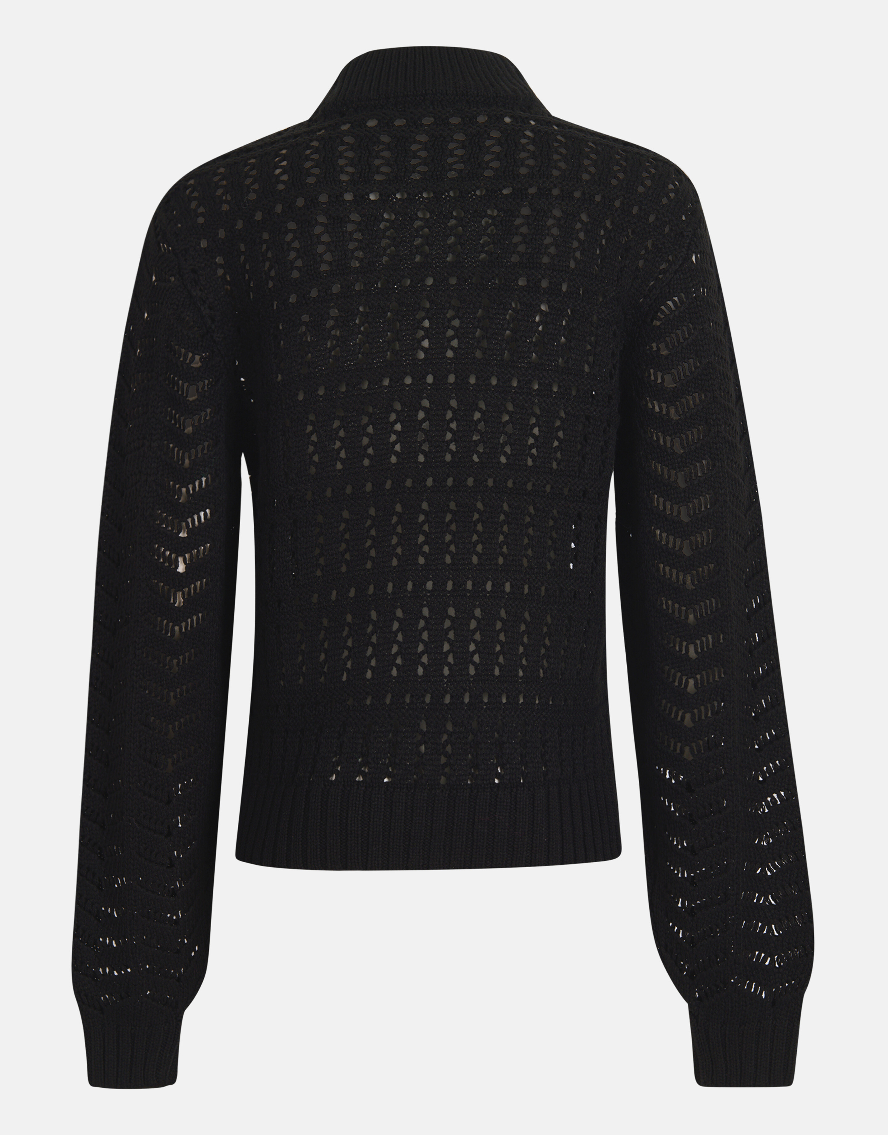 Open-knit Pullover Schwarz SHOEBY WOMEN