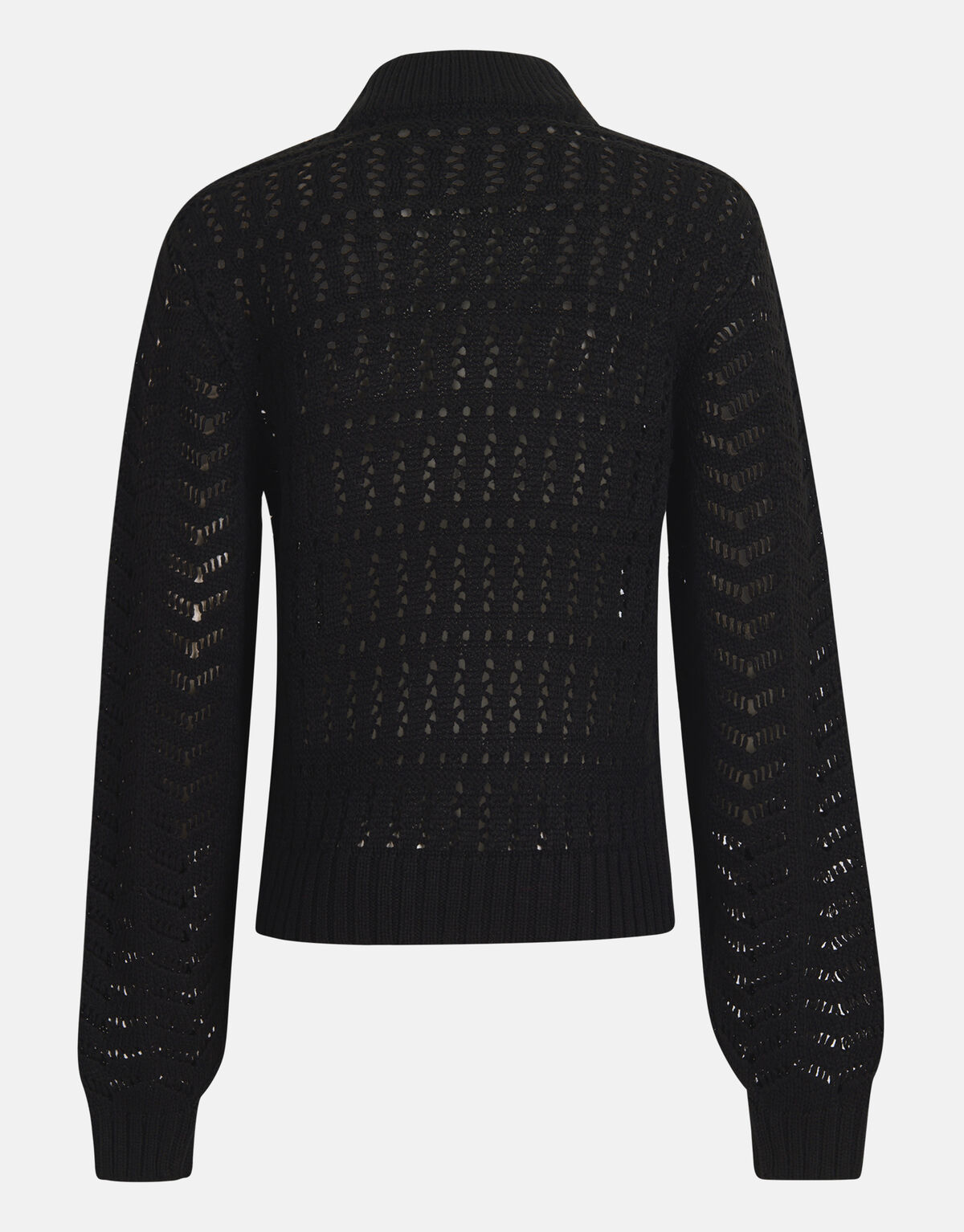 Open-knit Pullover Schwarz SHOEBY WOMEN
